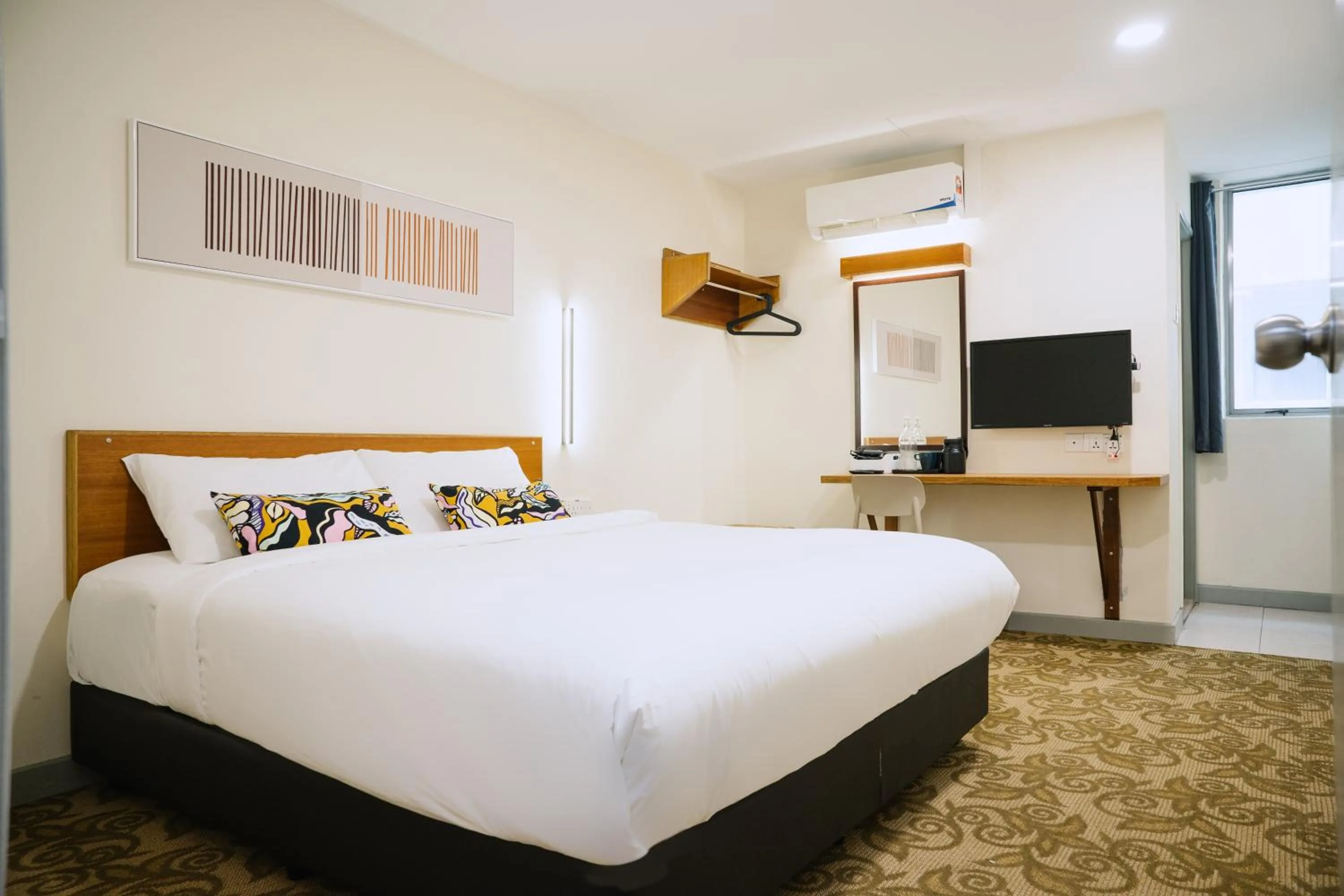 Bedroom, Bed in The Concept Hotel KL- TBS
