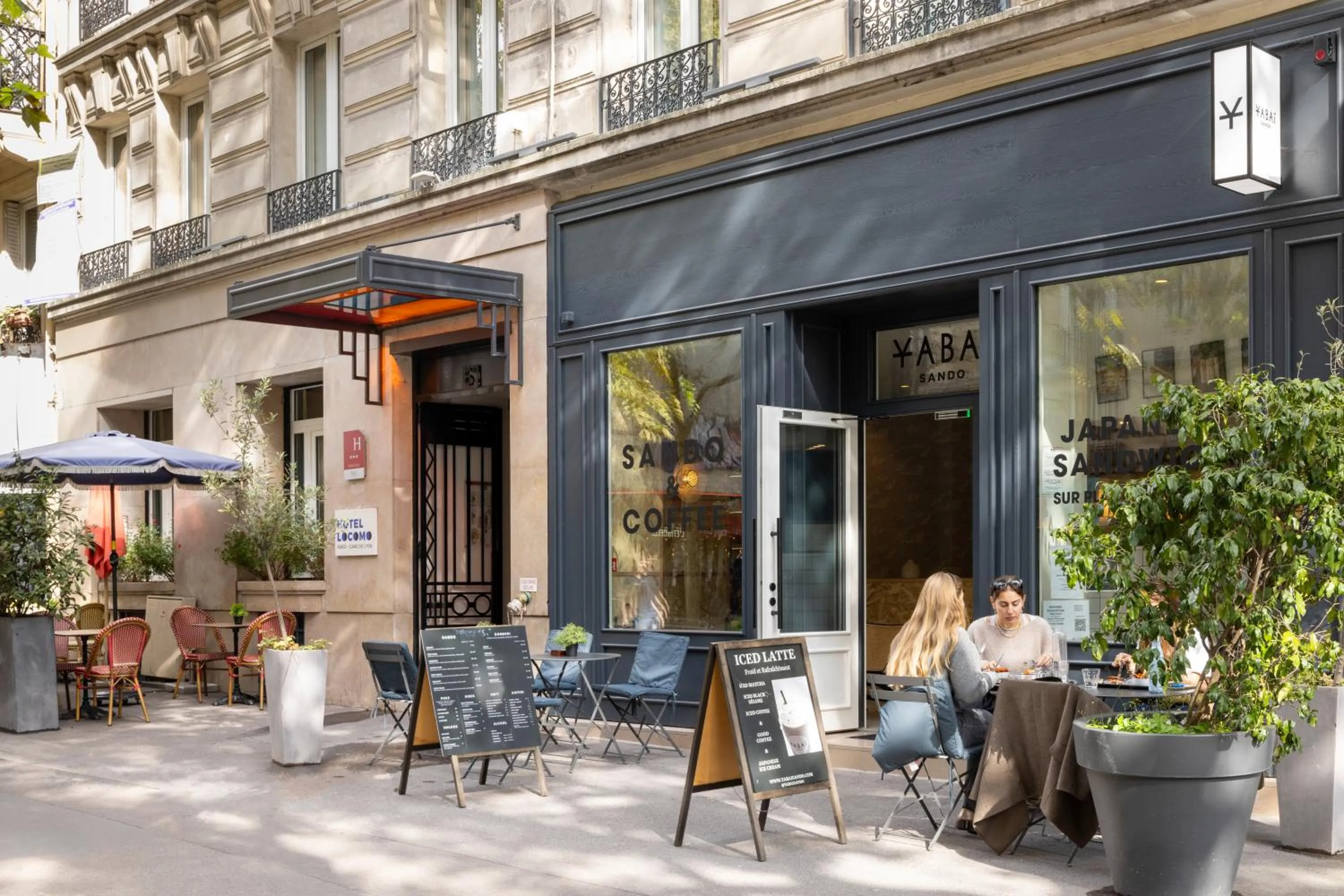 Balcony/Terrace in Hotel Locomo - Gare de Lyon Bastille