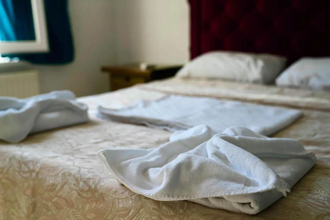 Bed in Club Afrodit Tatil Köyü