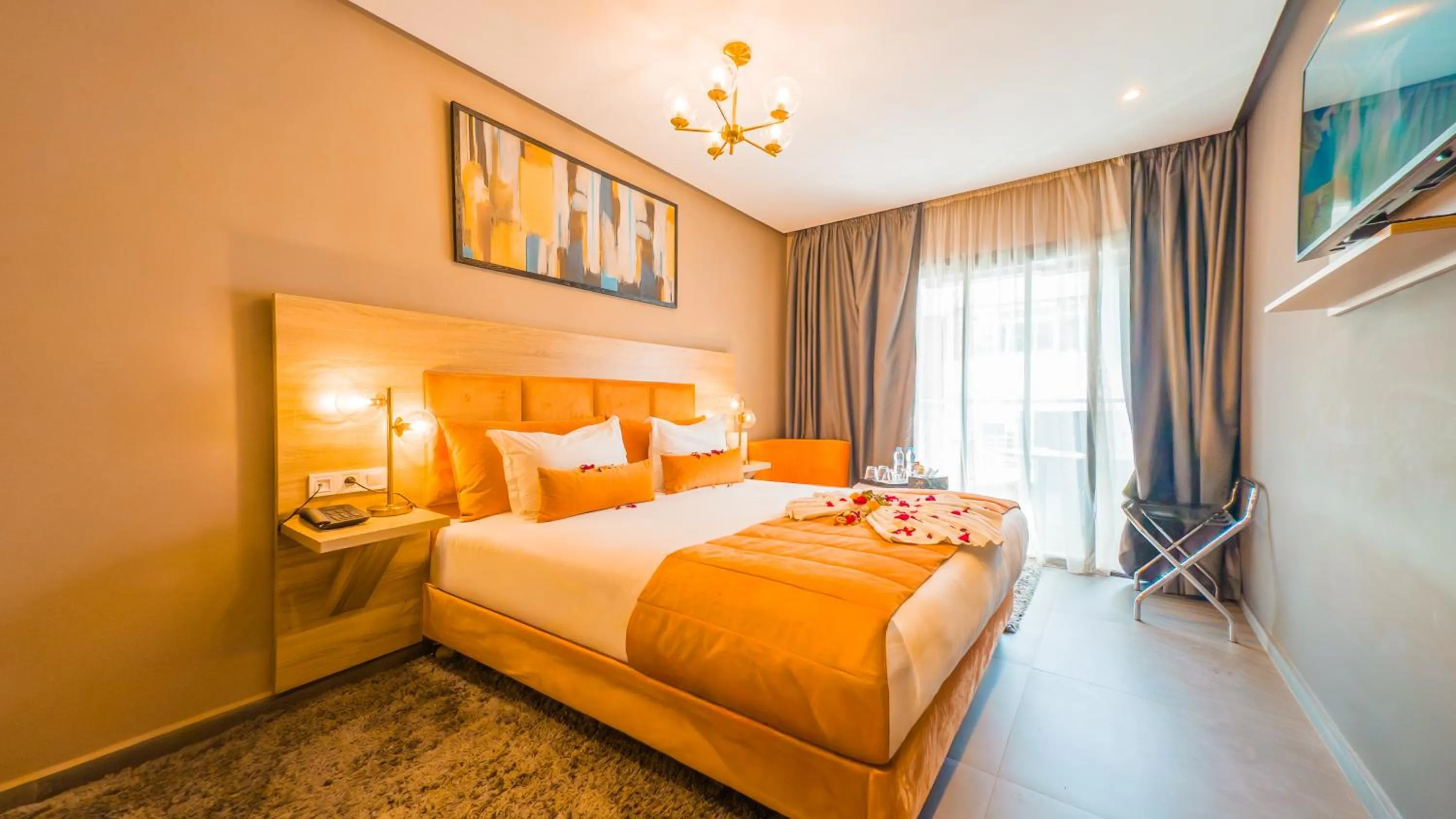 Photo of the whole room, Bed in Rent-inn Boutique Hotel