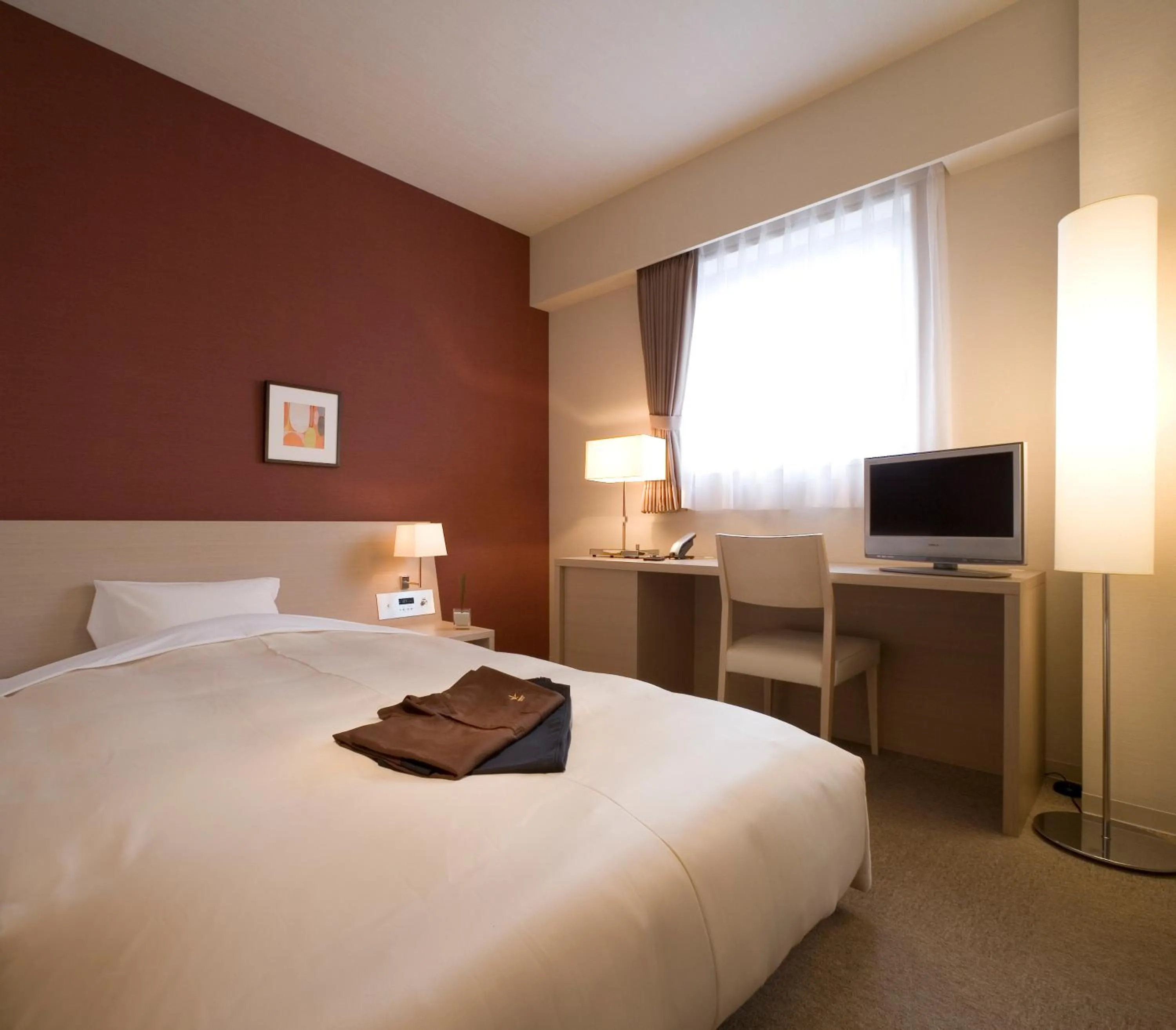 Decorative detail, Bed in Montein Hotel