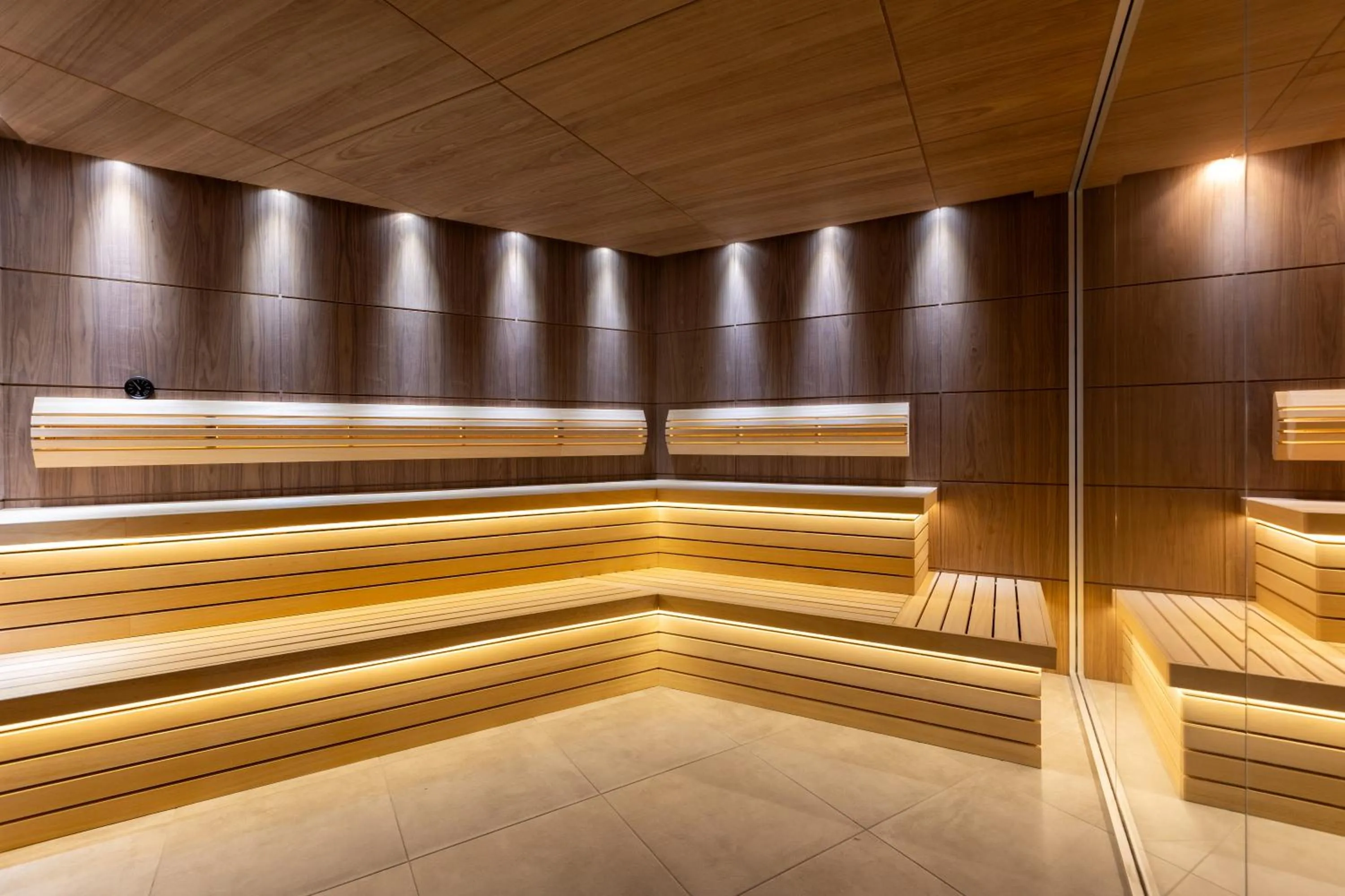 Sauna in Pirin Sense Apartment Complex