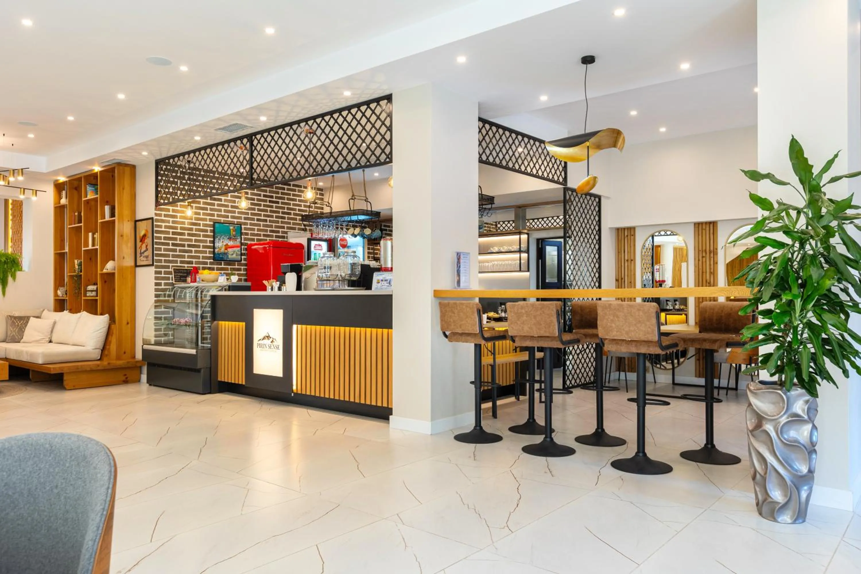 Lobby or reception in Pirin Sense Apartment Complex
