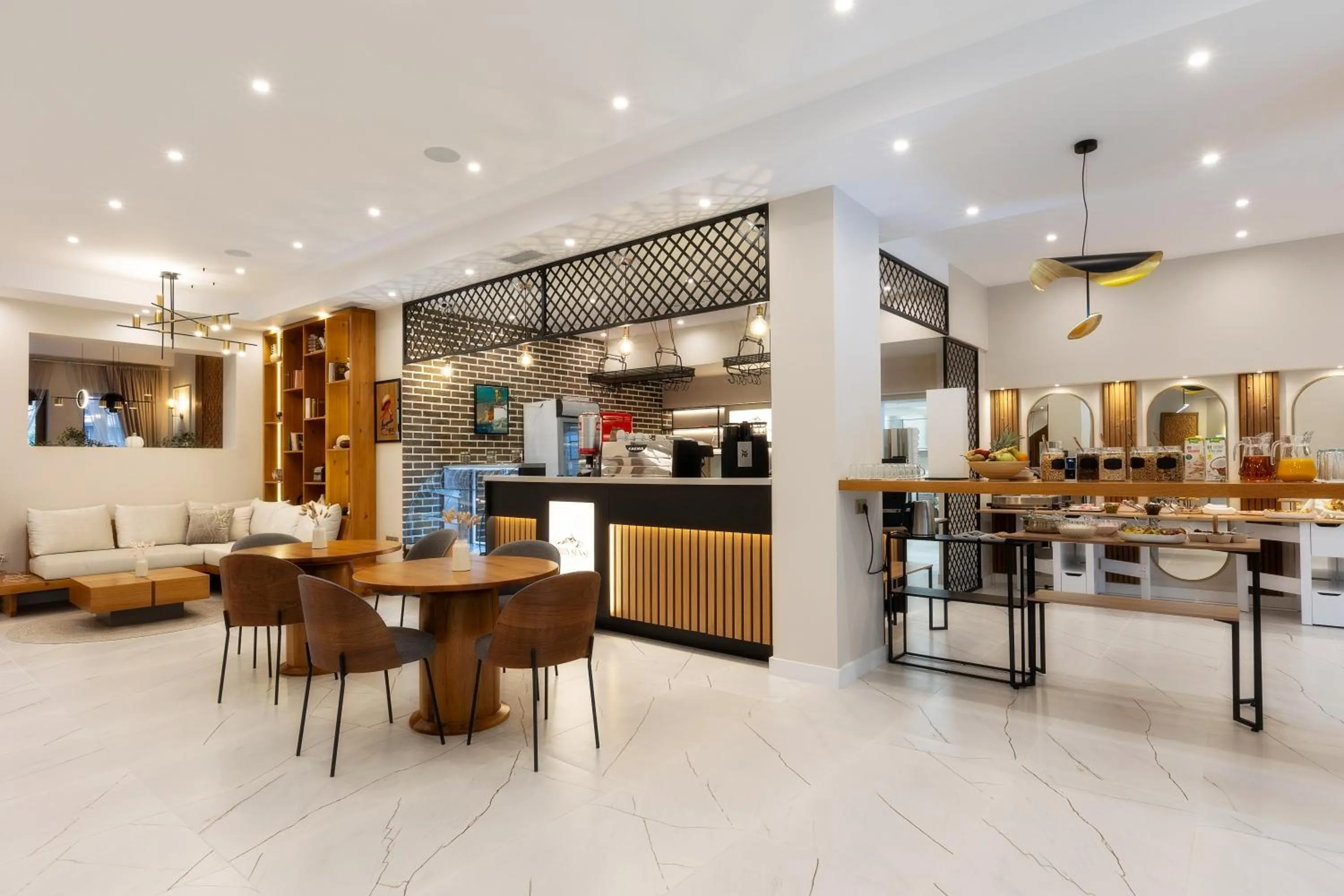 Lobby or reception in Pirin Sense Apartment Complex