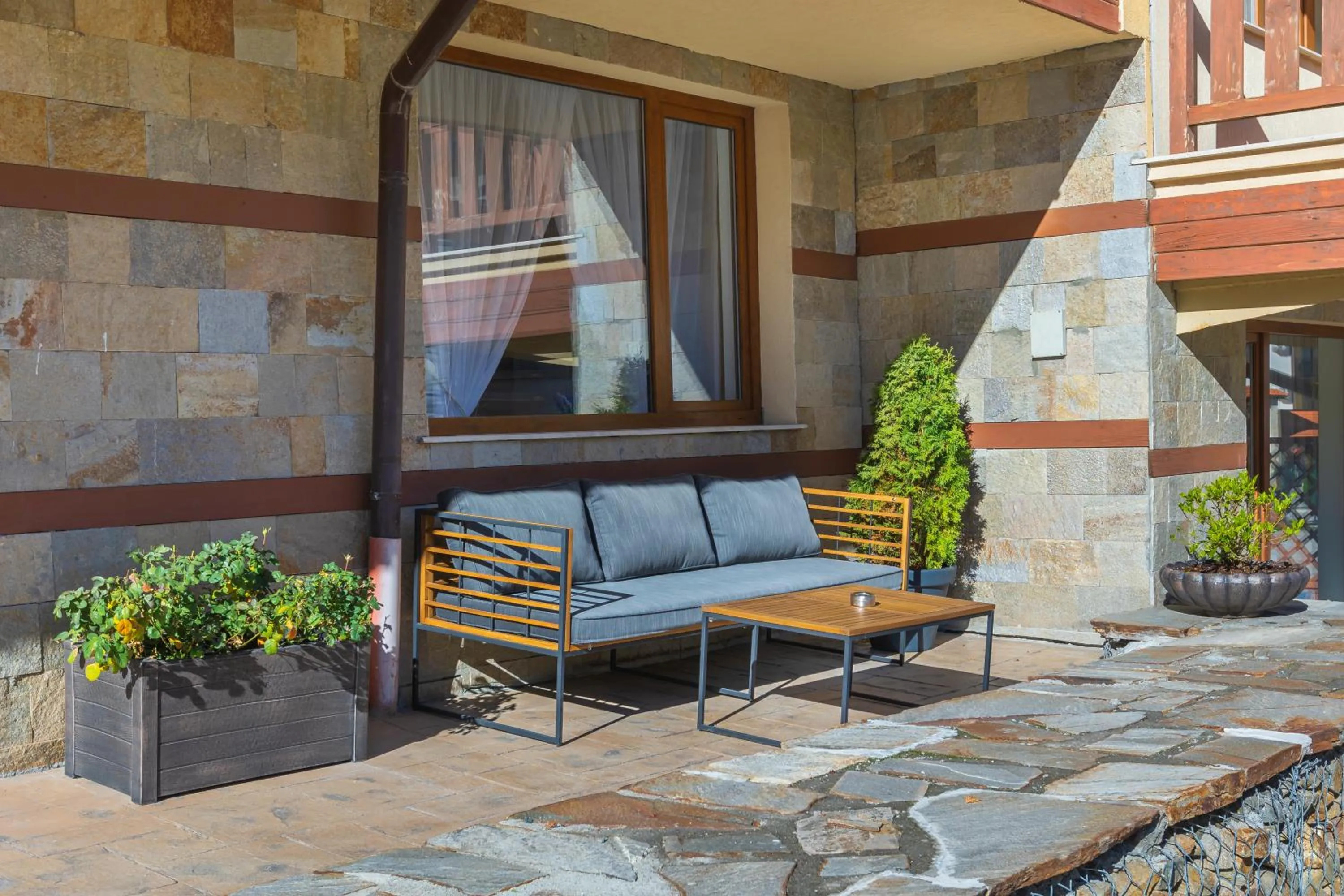 Patio in Pirin Sense Apartment Complex