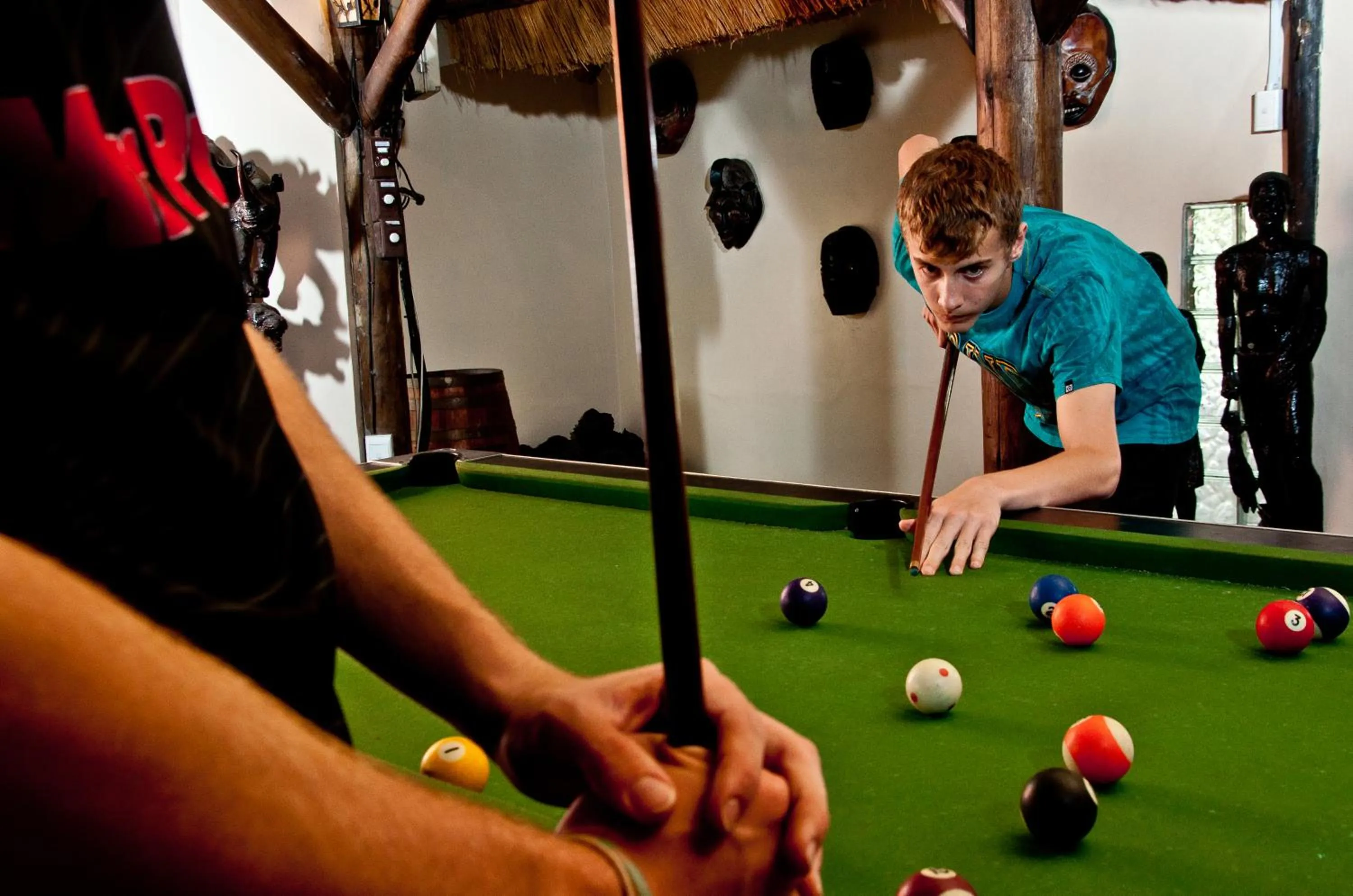 Game Room in Woodpecker Inn