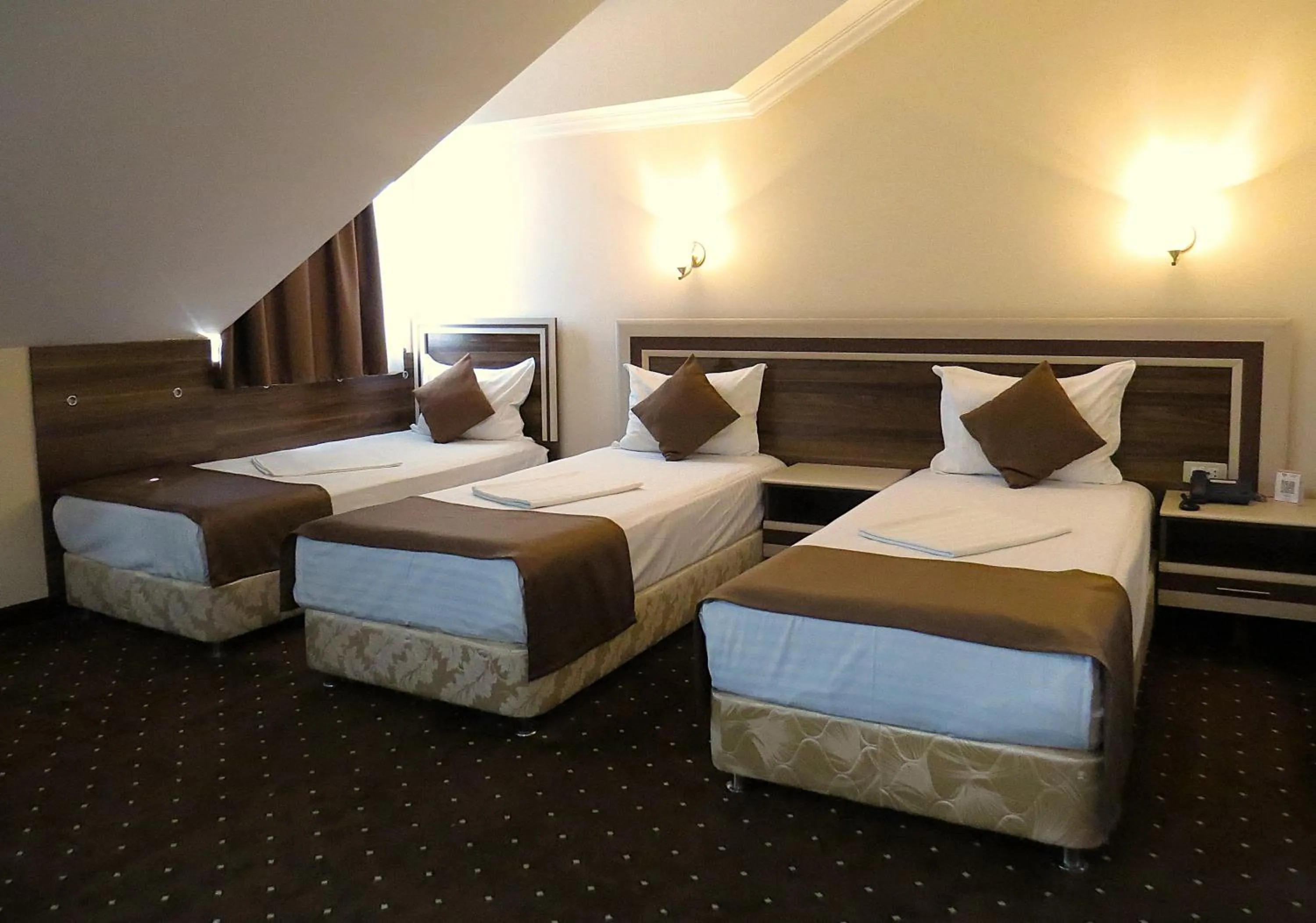 Bed in Artsakh Hotel