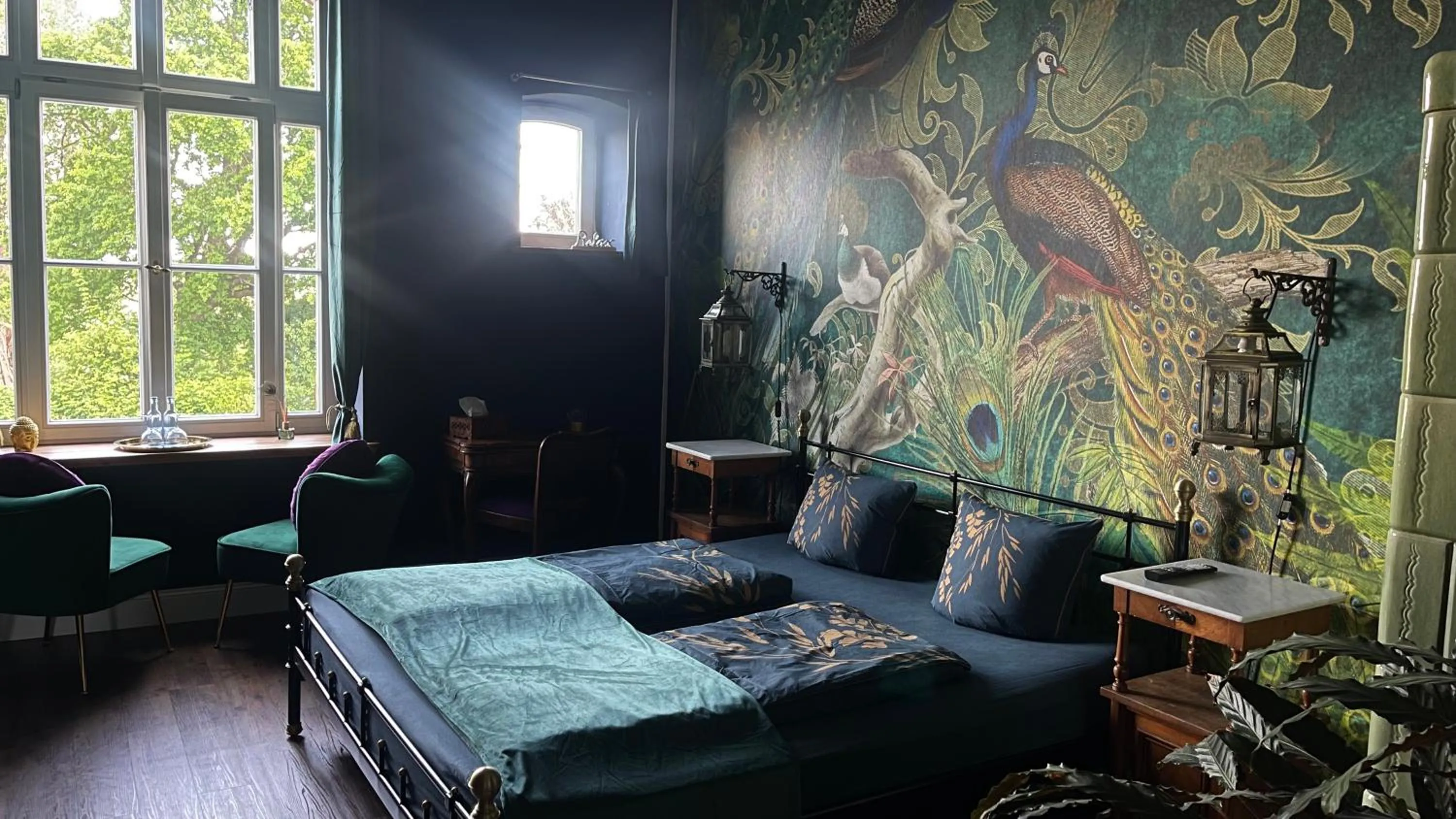 Bedroom in B&B Mühlenvilla am Bützower Hafen