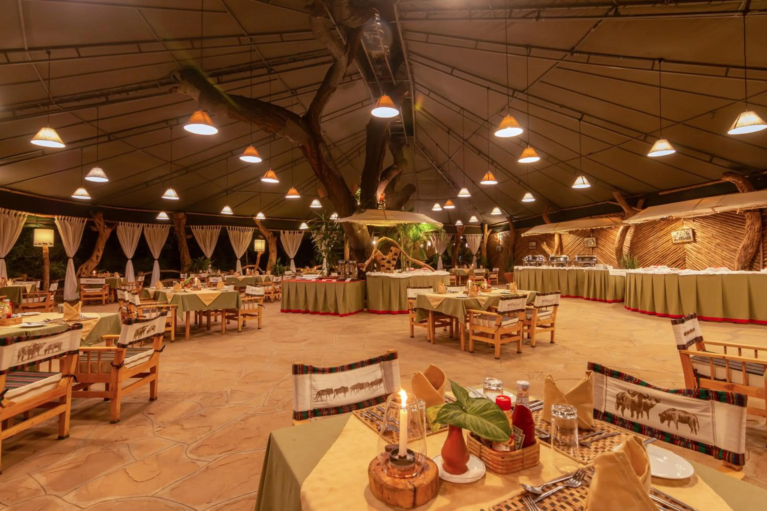 Night in Kibo Safari Camp