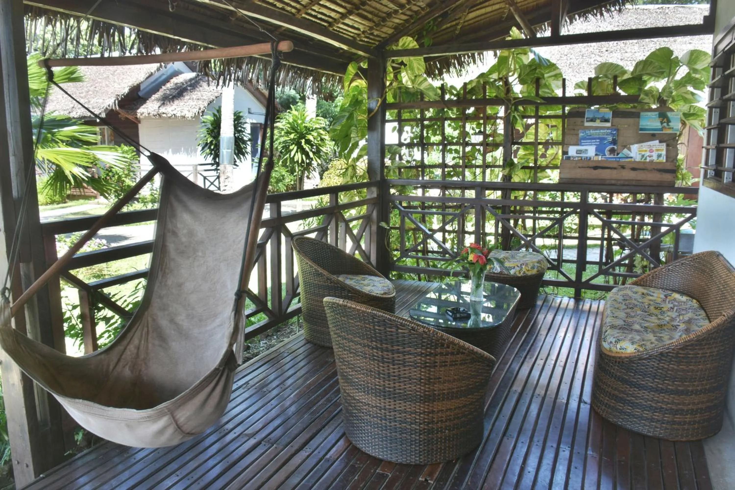 Balcony/Terrace in Ylang hôtel