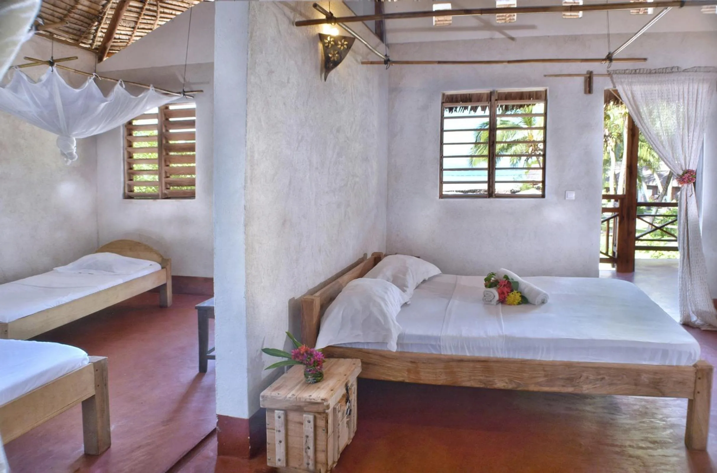 Bed in Ylang hôtel