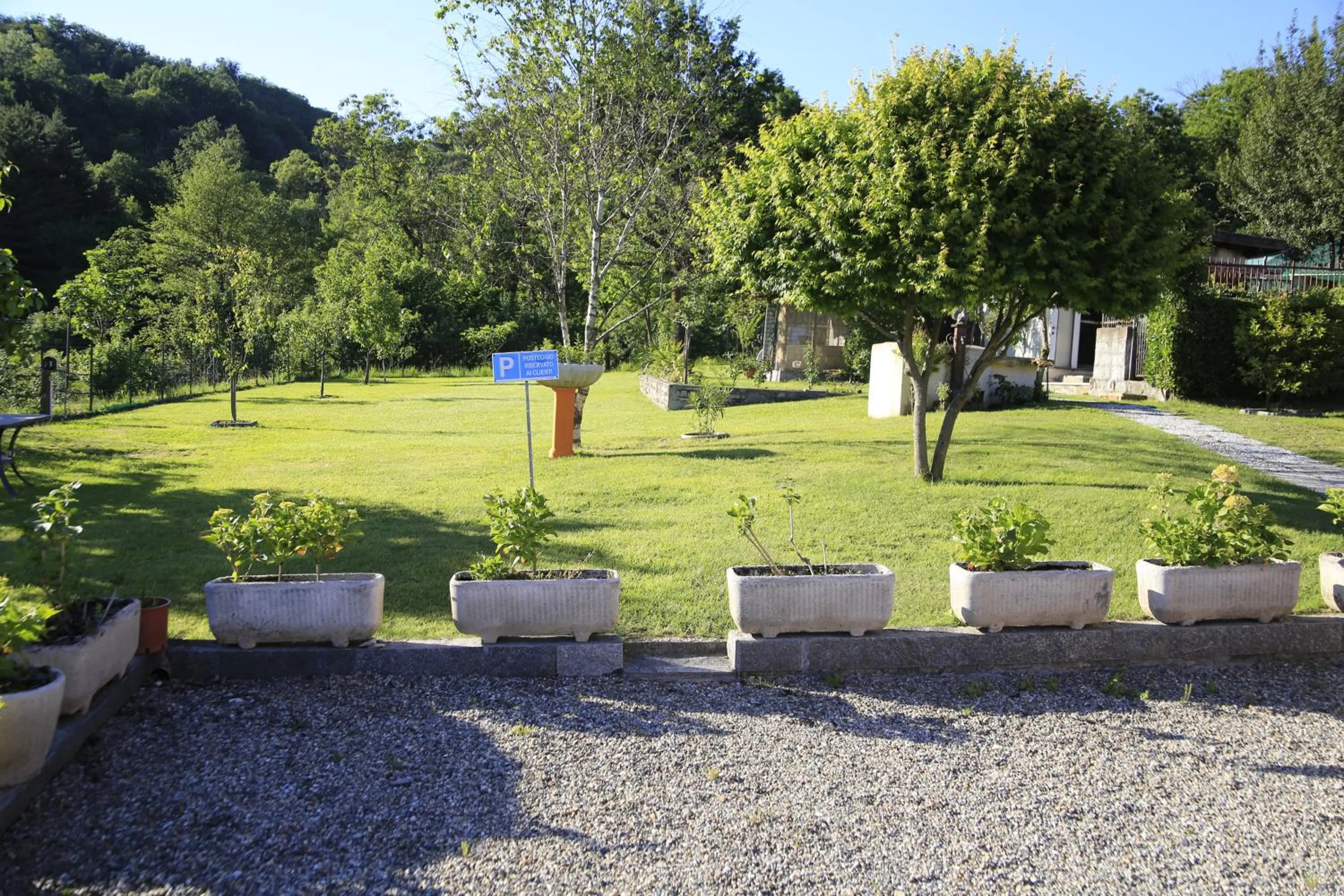 Garden in B&B La Quiete