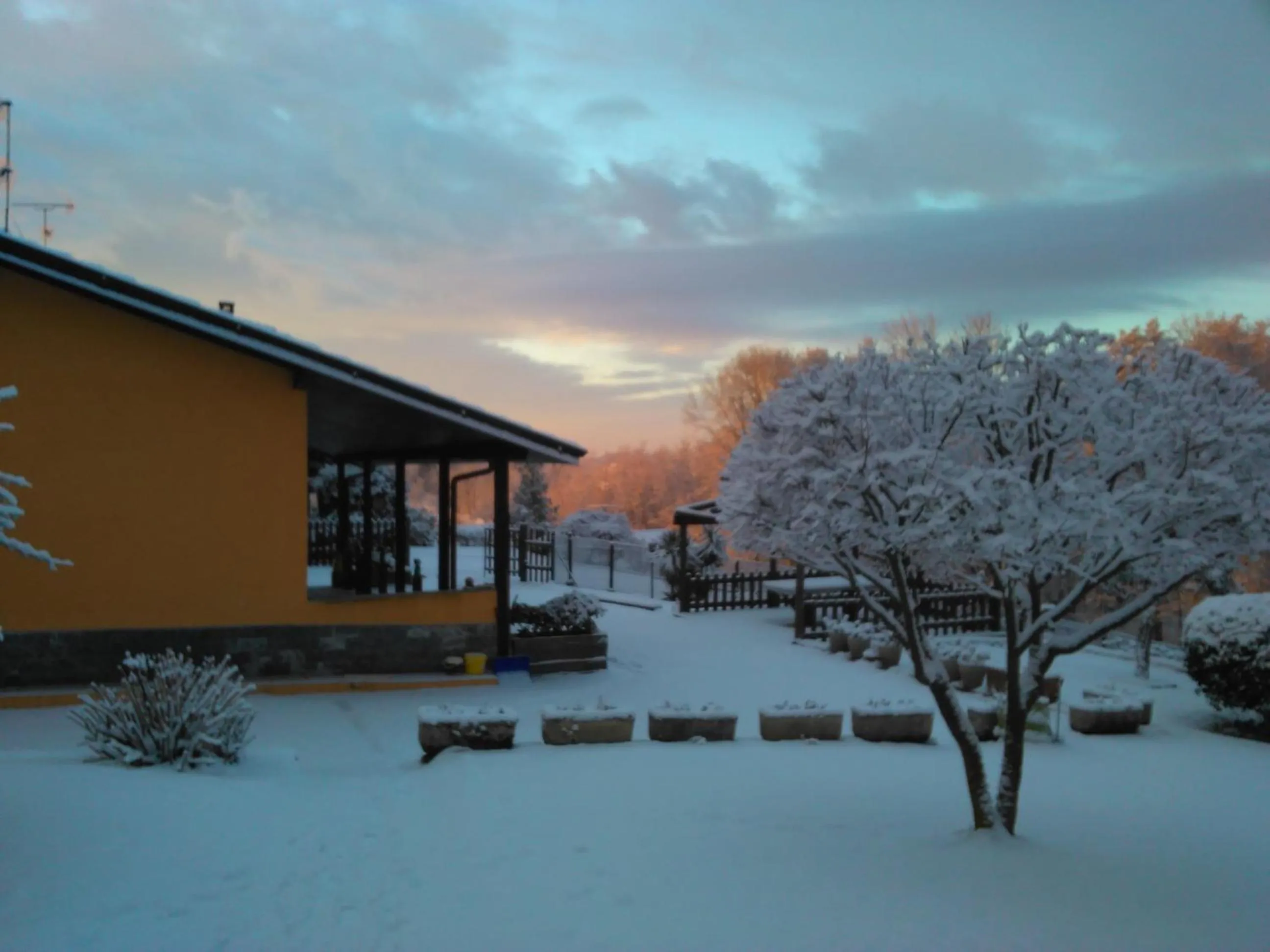 Garden view in B&B La Quiete