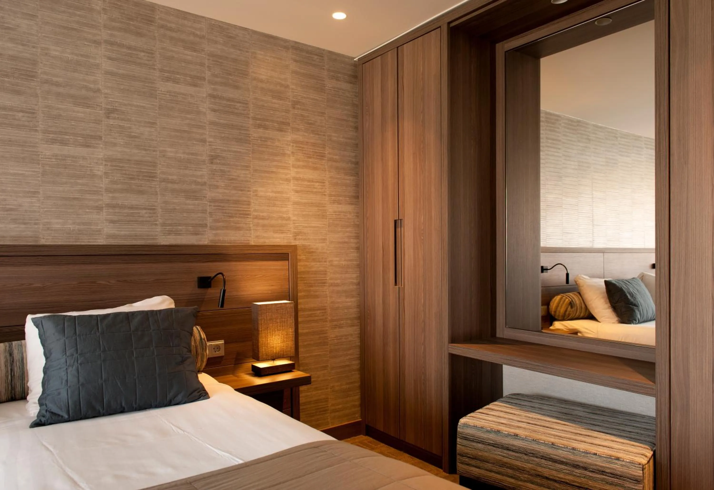 Decorative detail, Bed in Van der Valk Hotel Hengelo