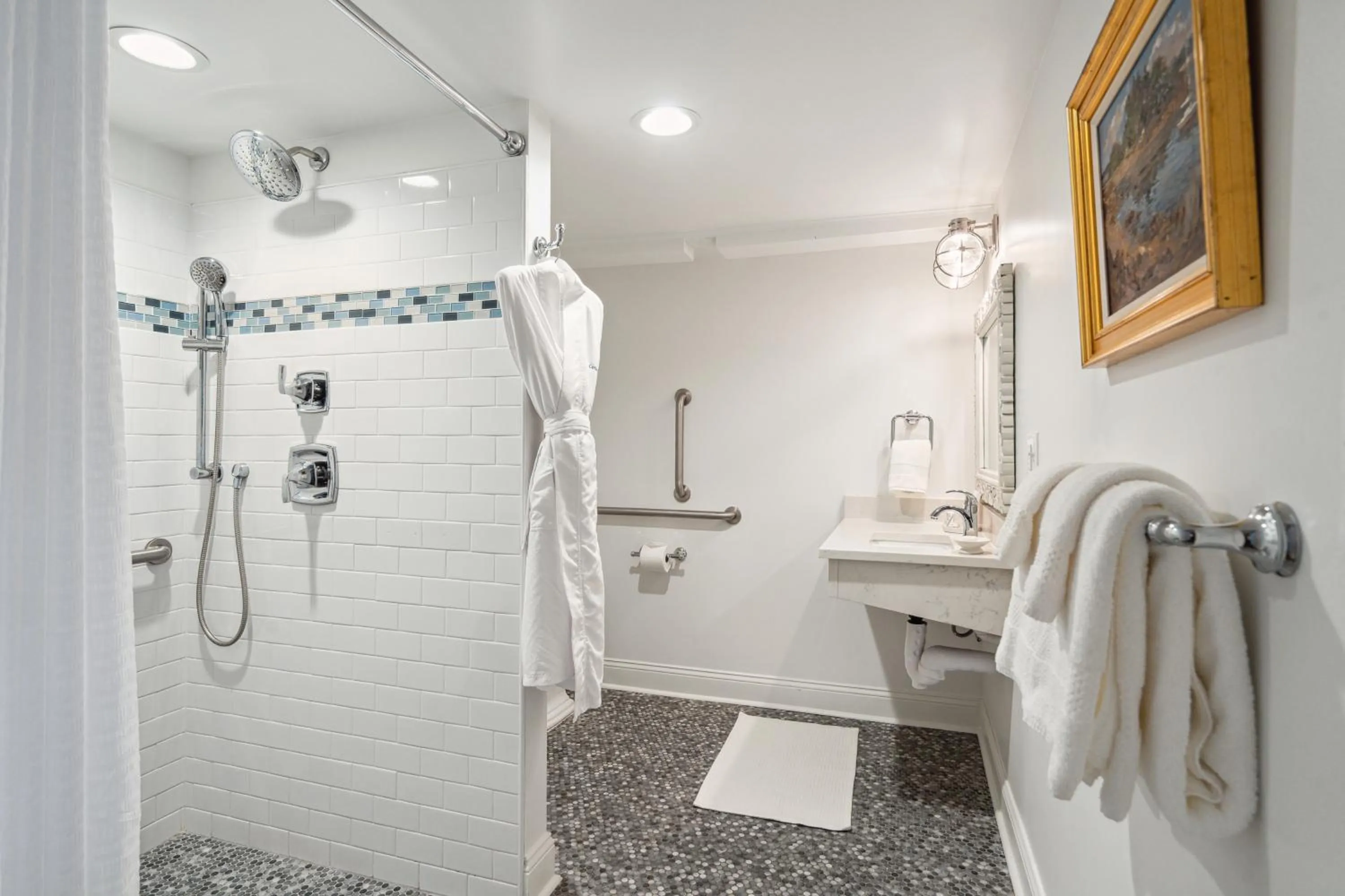 Bathroom in Cuthbert House
