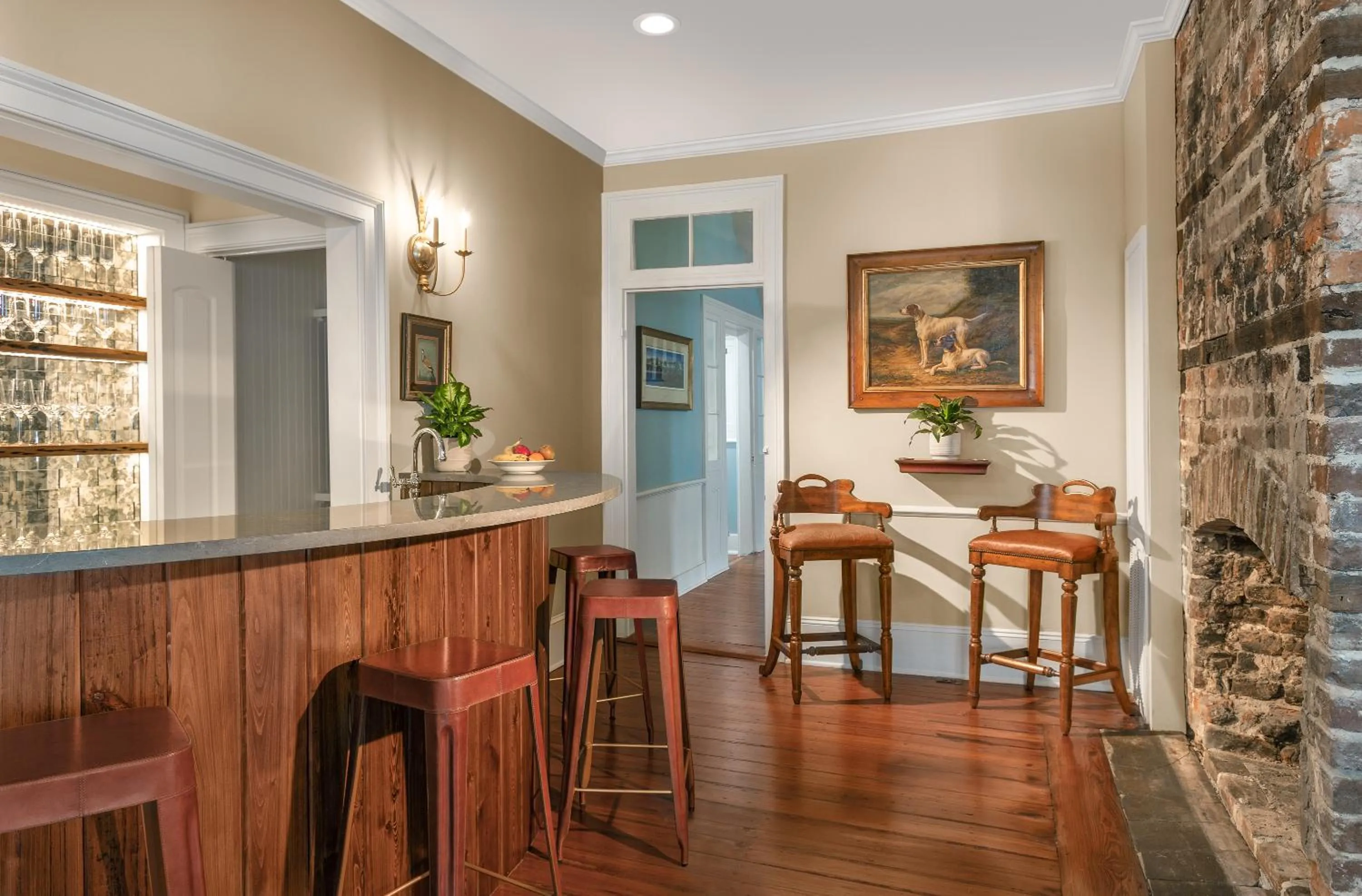Lounge or bar in Cuthbert House