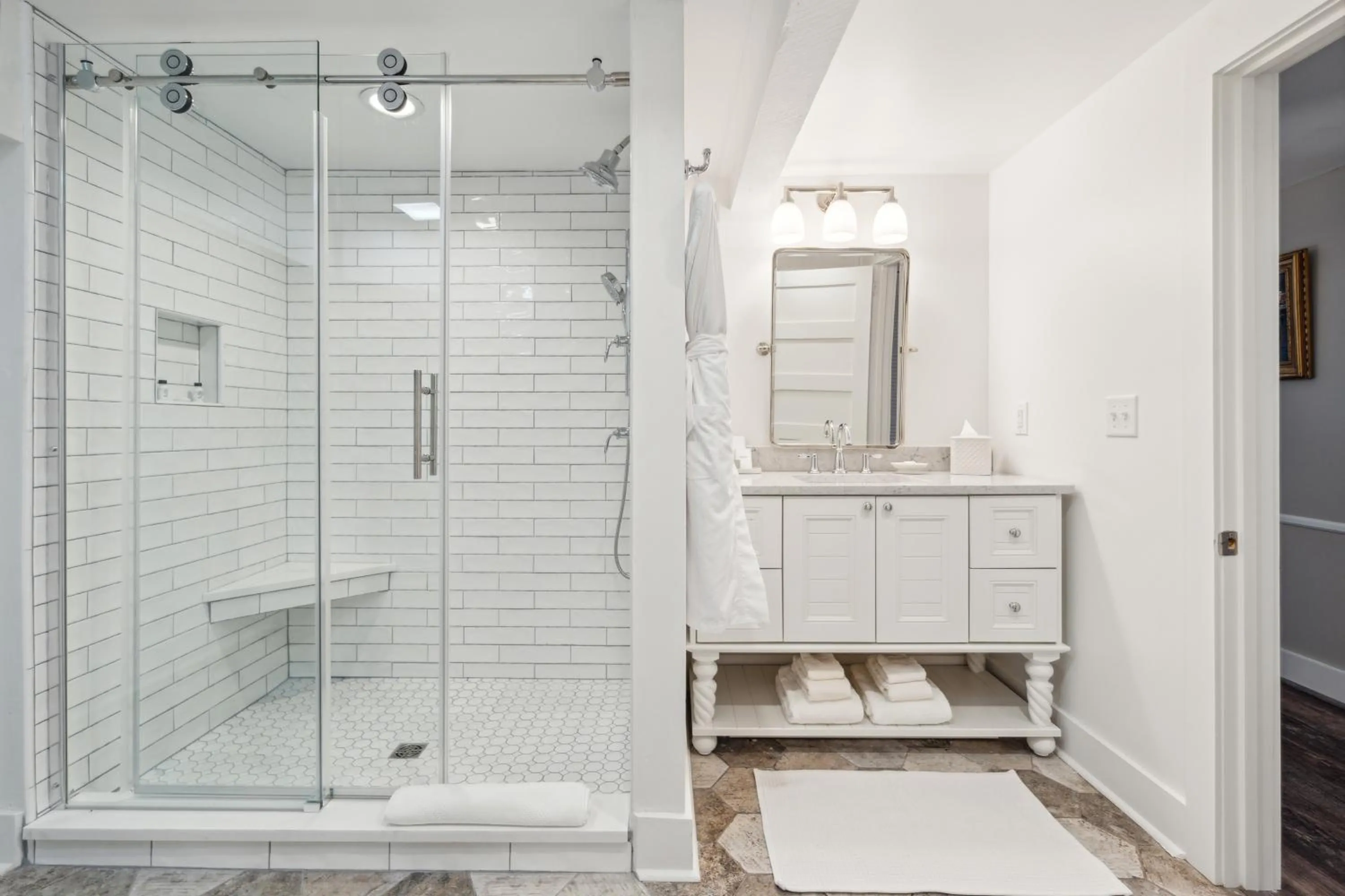 Bathroom in Cuthbert House
