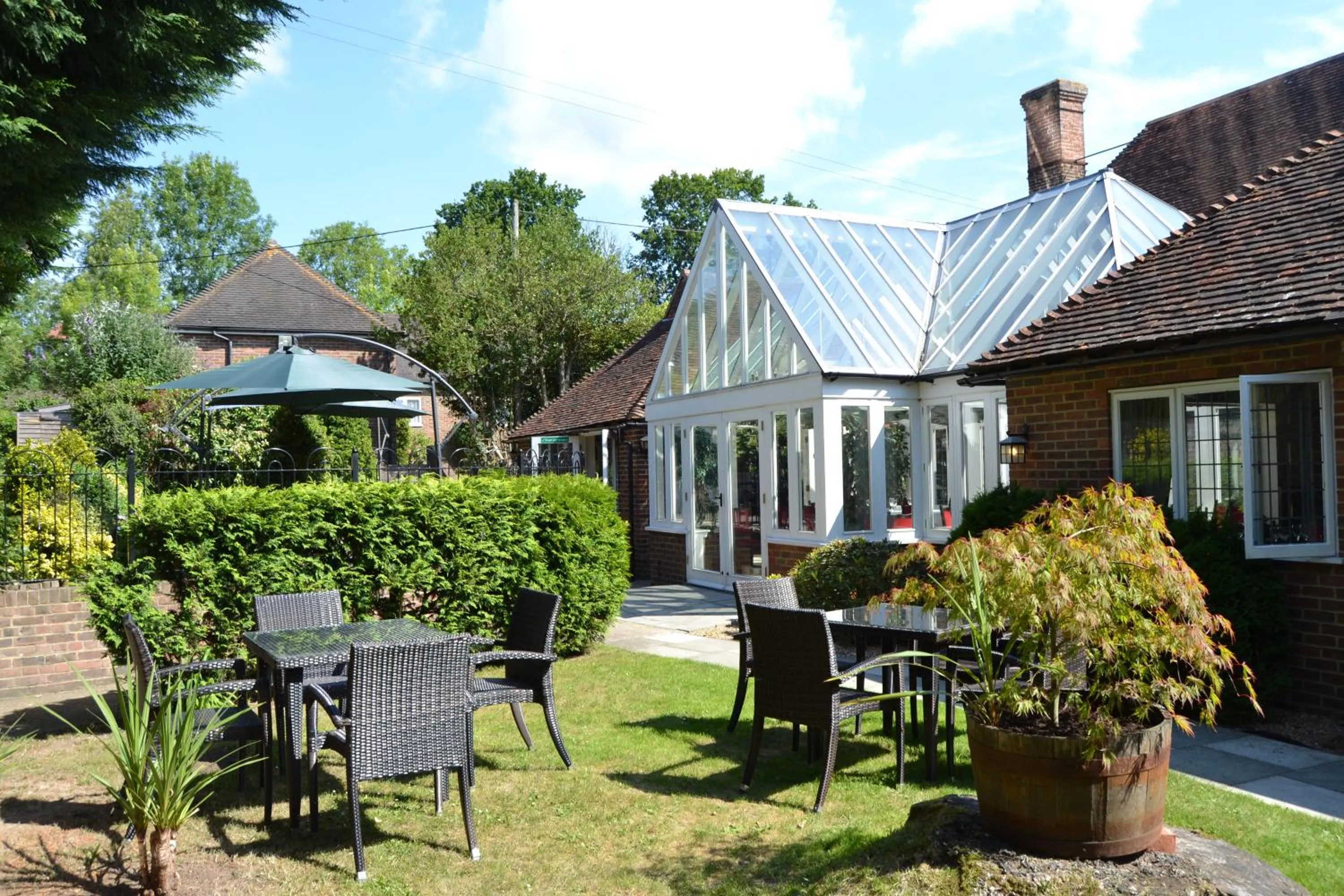 Property building in The Brickwall Hotel
