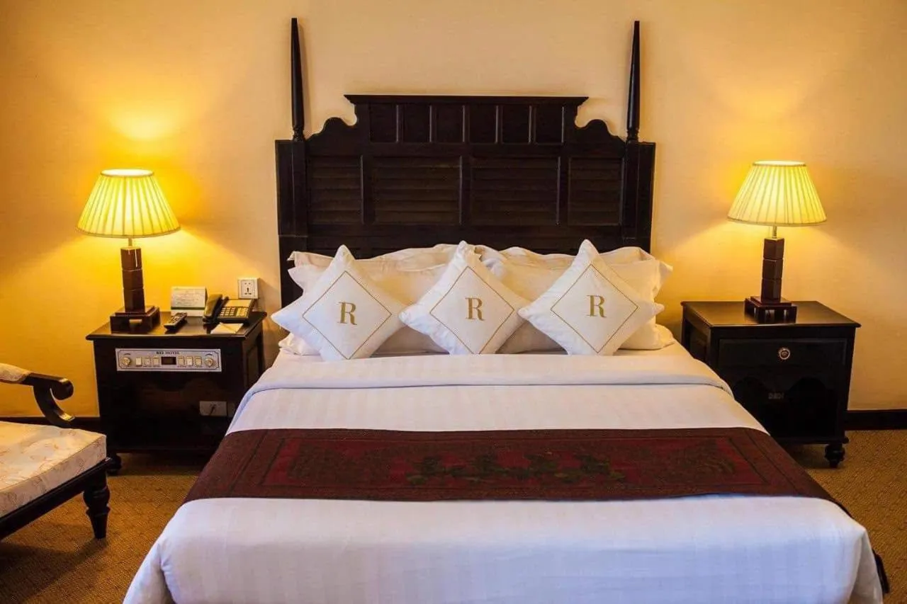 Bed in Ree Mohasambath Hotel & Resort