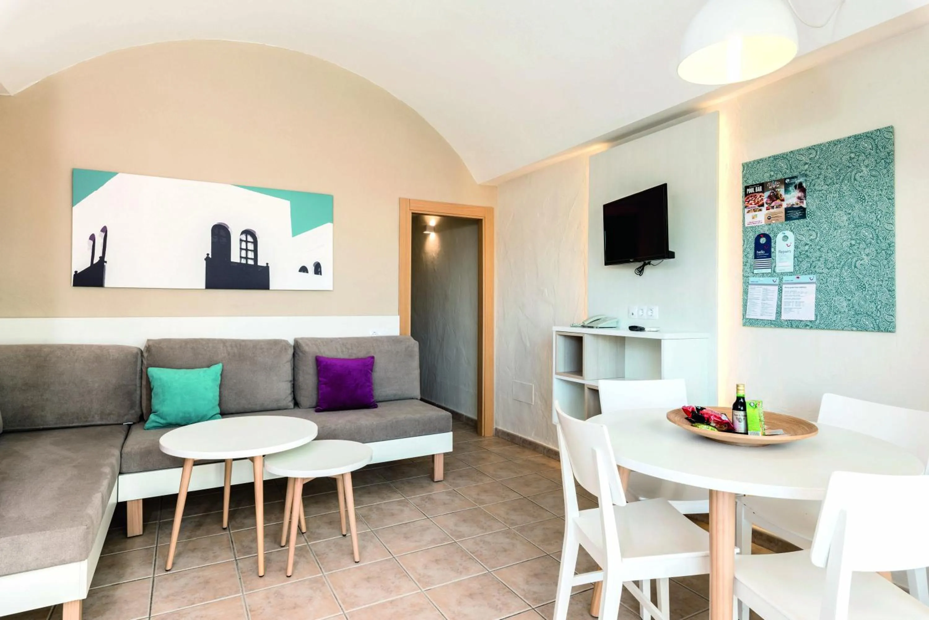 Living room in Grupotel Las Pitas