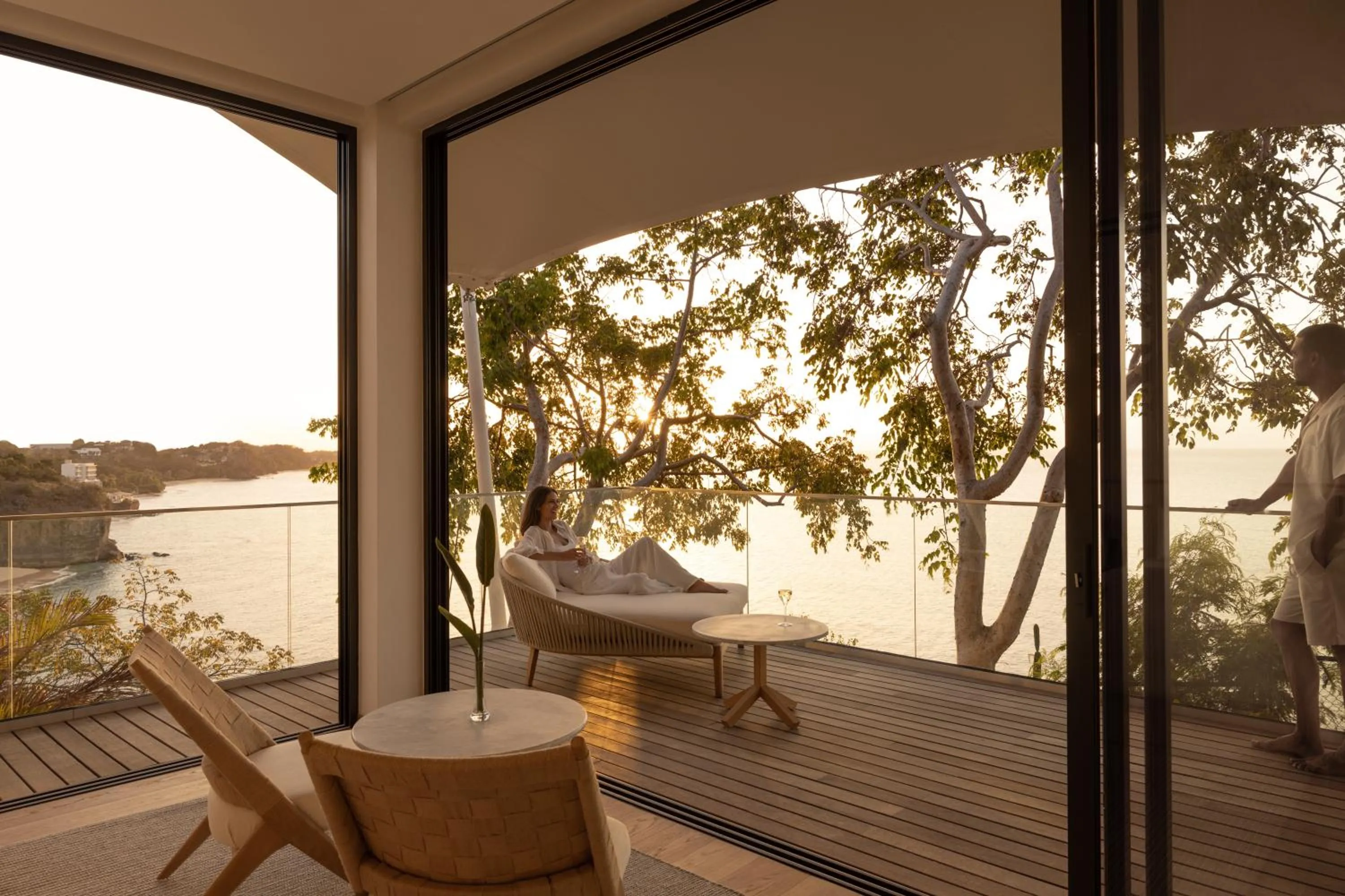 Patio in Silversands Beach House Grenada