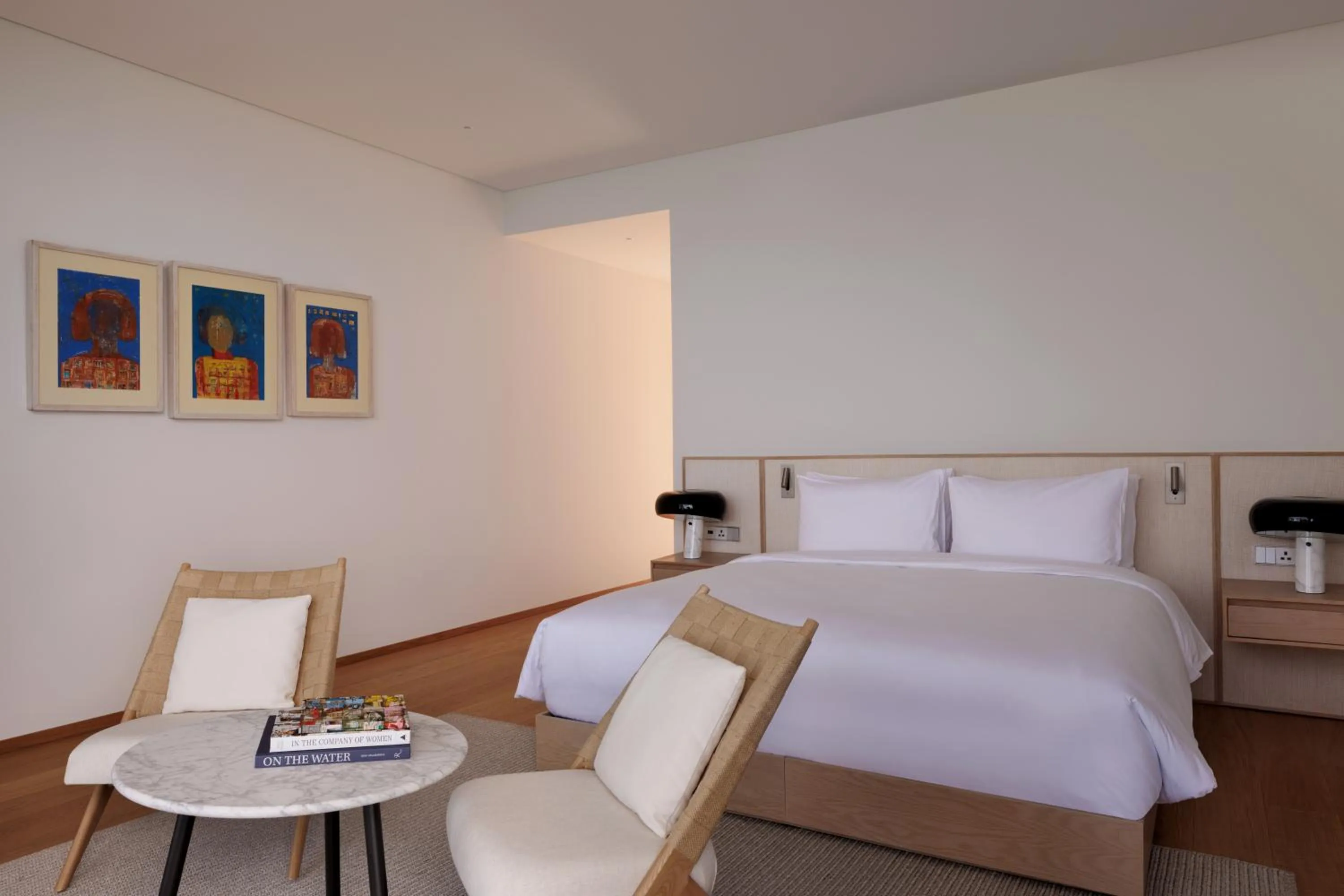 Bed in Silversands Beach House Grenada