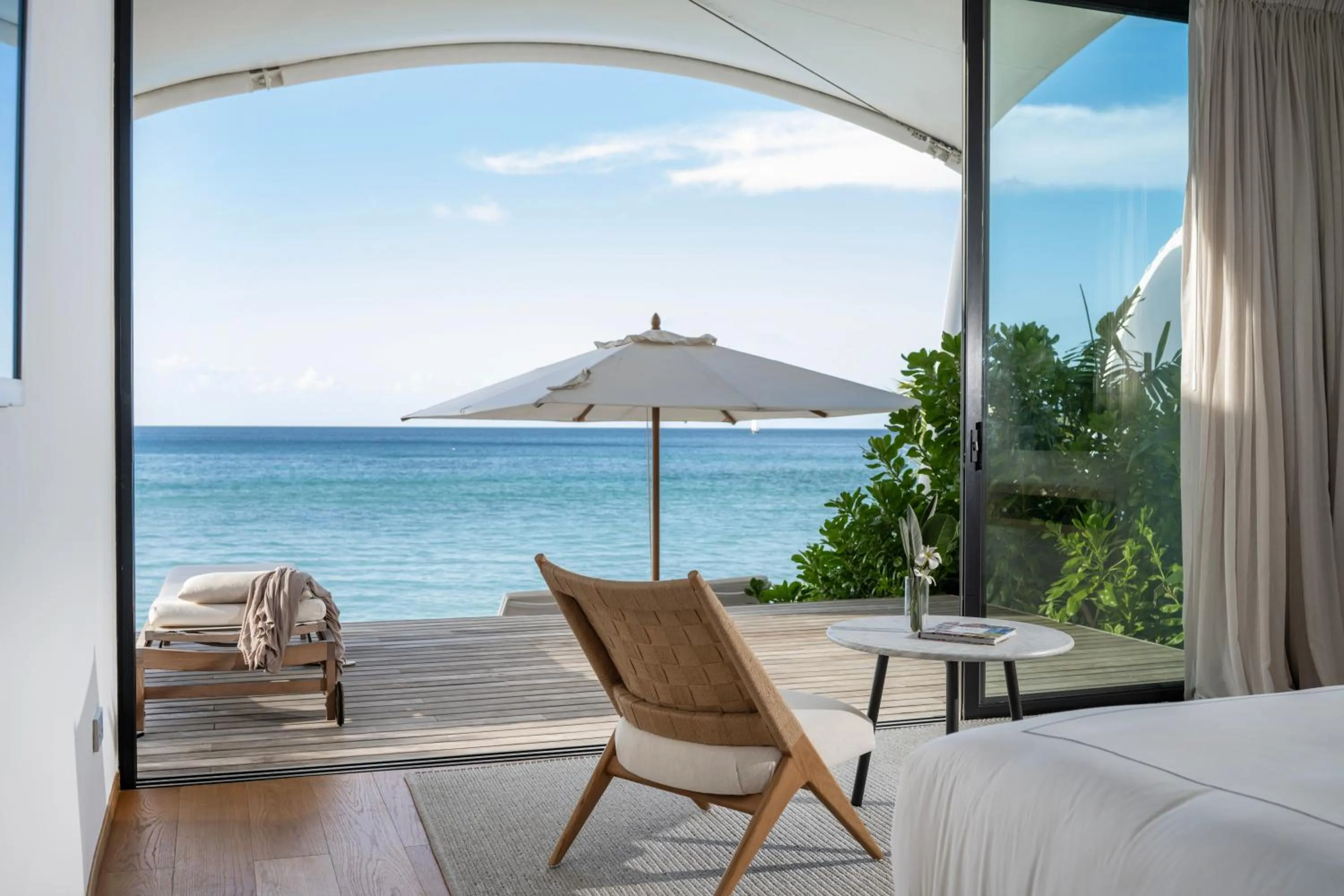 Patio in Silversands Beach House Grenada