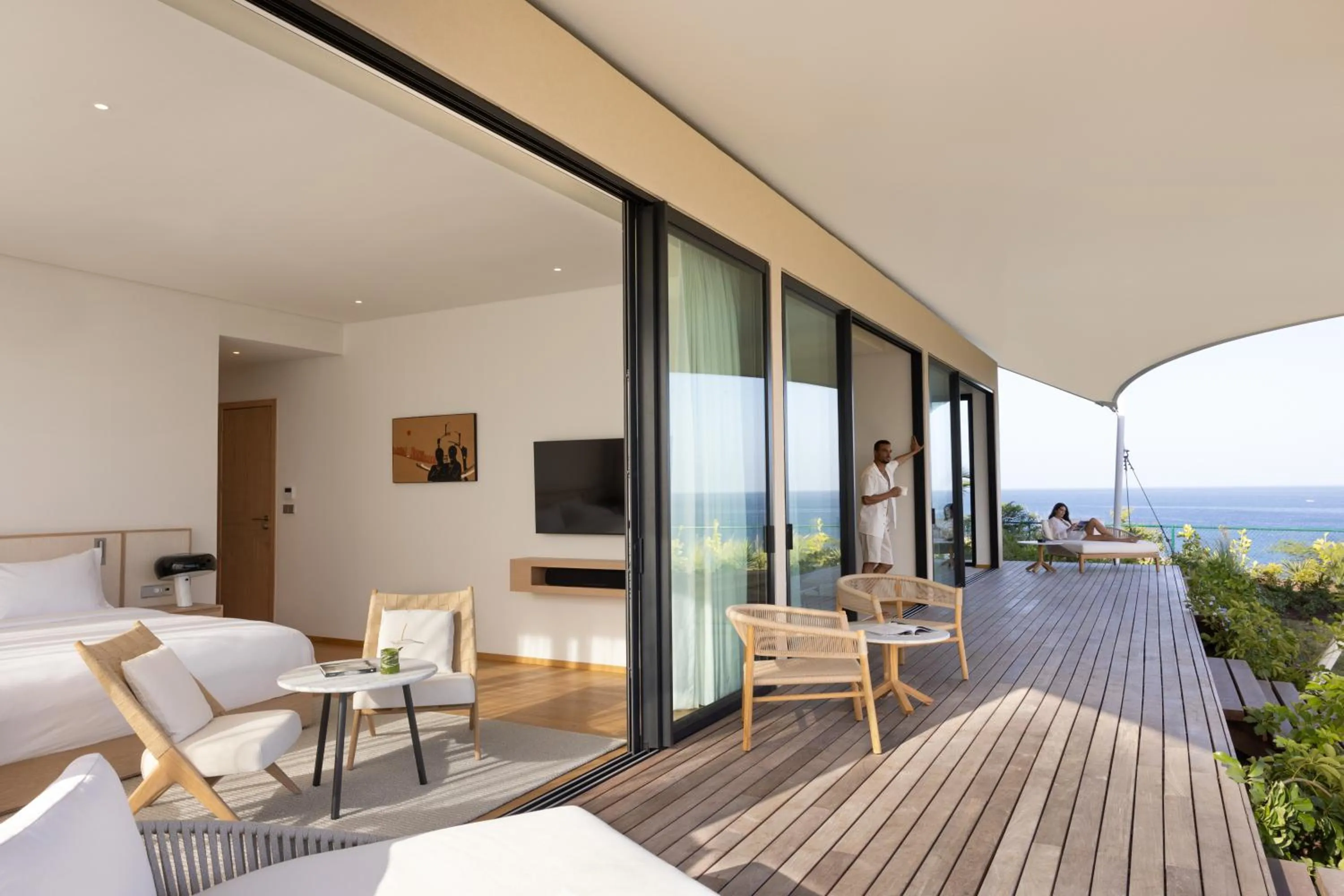 Patio in Silversands Beach House Grenada