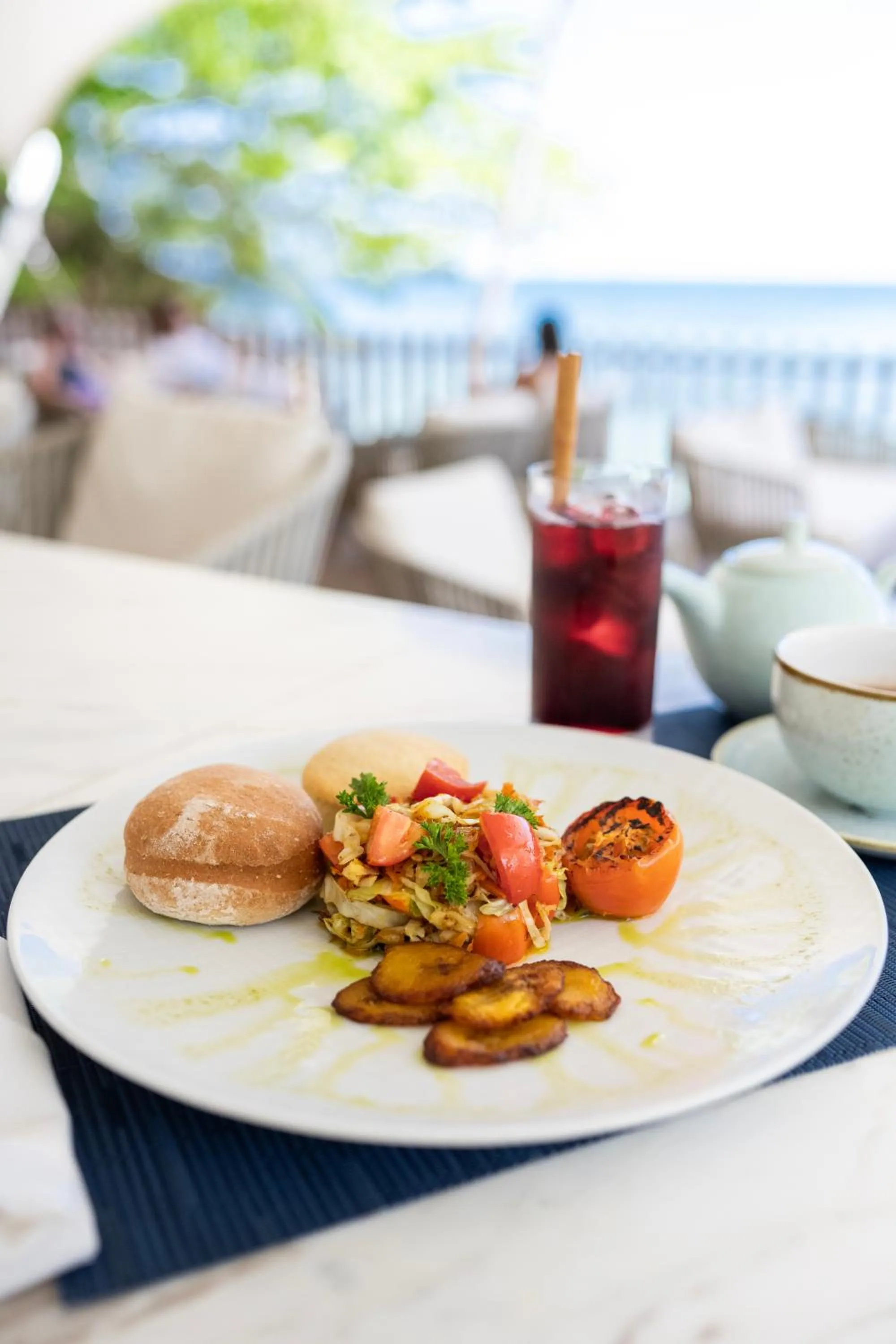Breakfast in Silversands Beach House Grenada