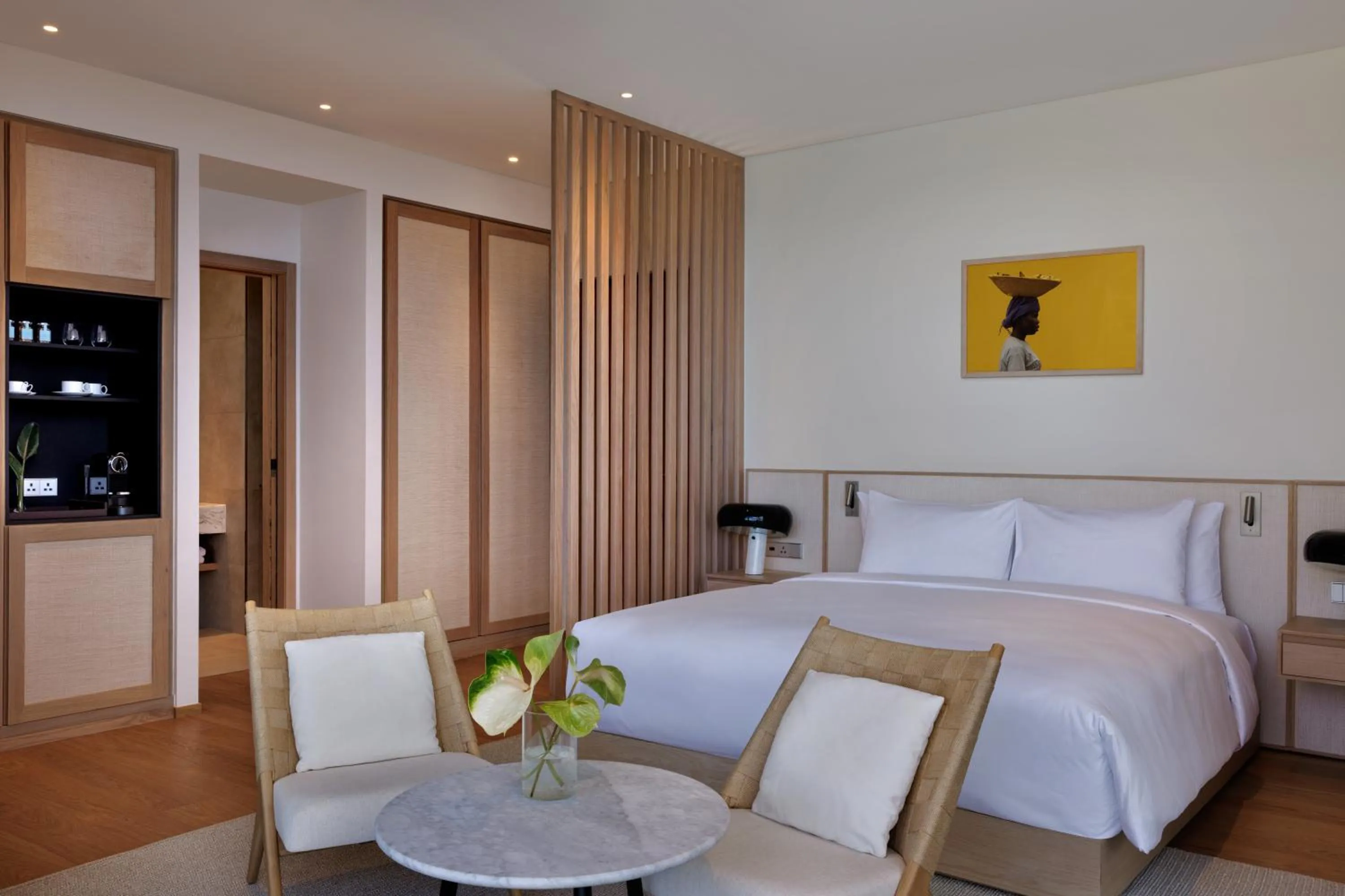 Bed in Silversands Beach House Grenada