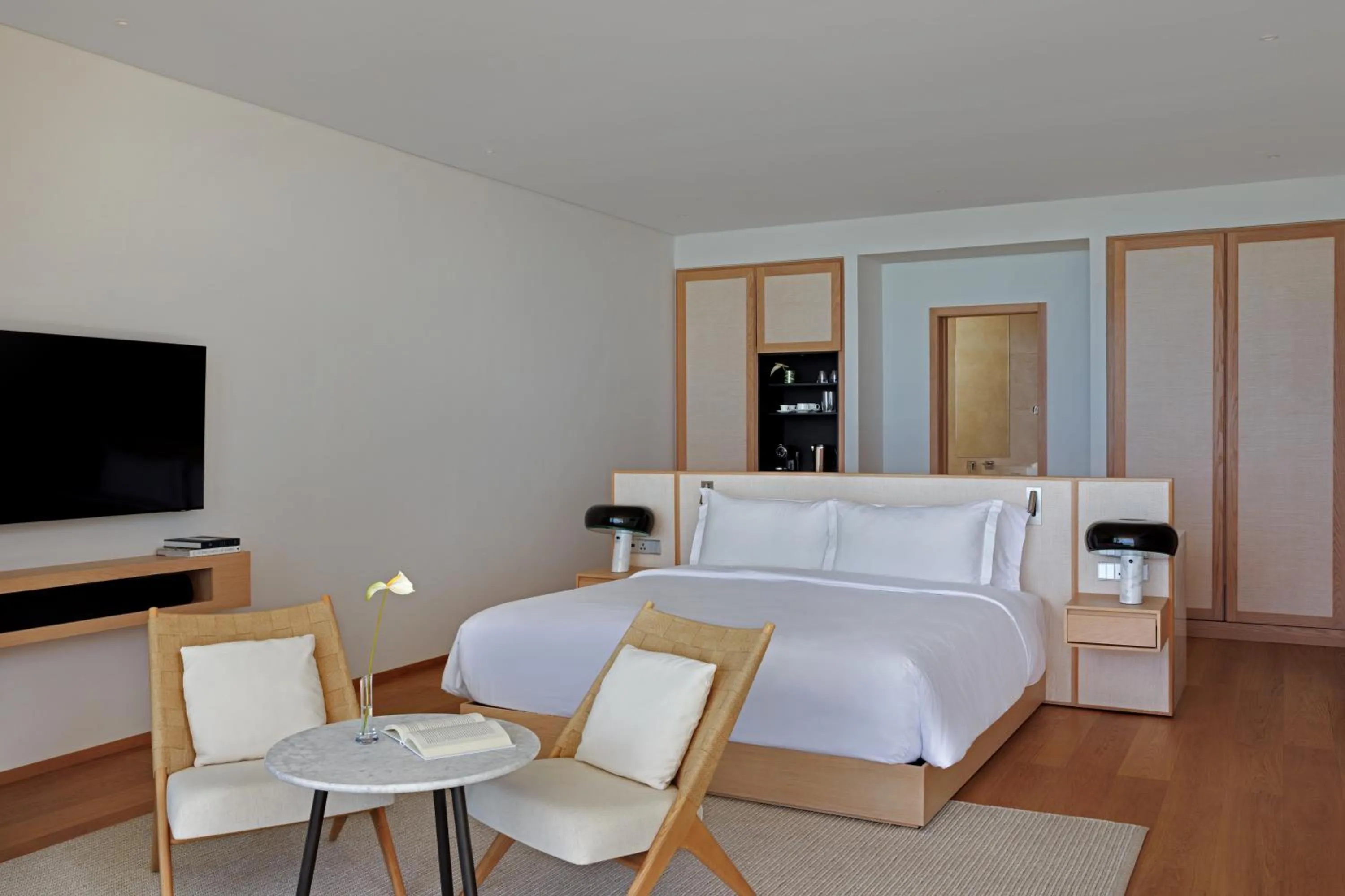 Bed in Silversands Beach House Grenada