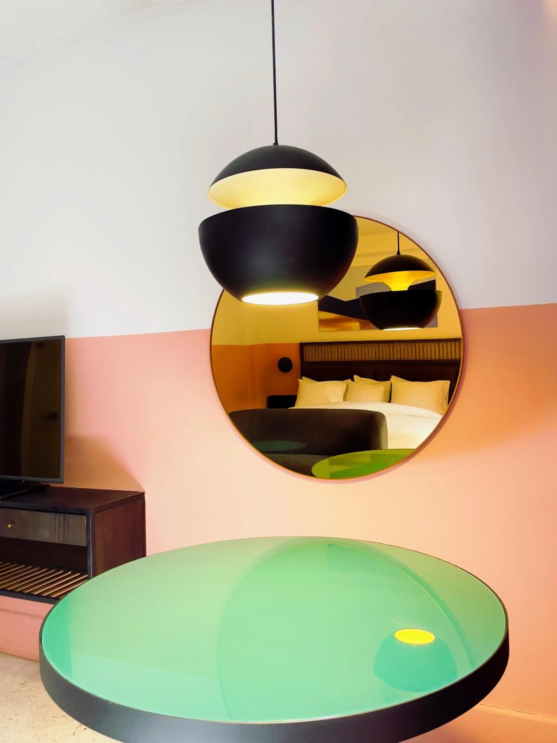 Decorative detail in Hotel Lepic