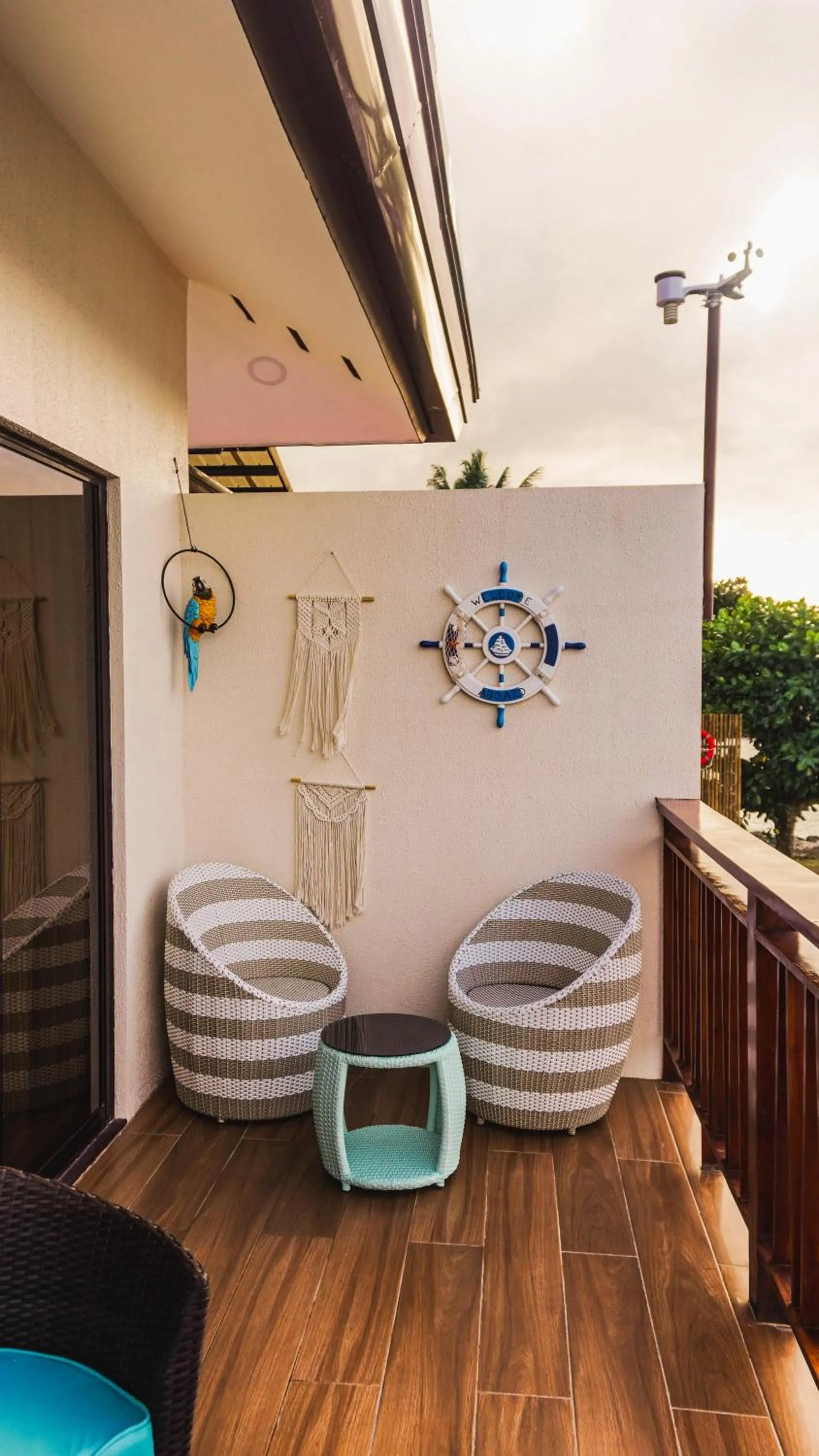 Balcony/Terrace in UNWND Boutique Hotel Camiguin