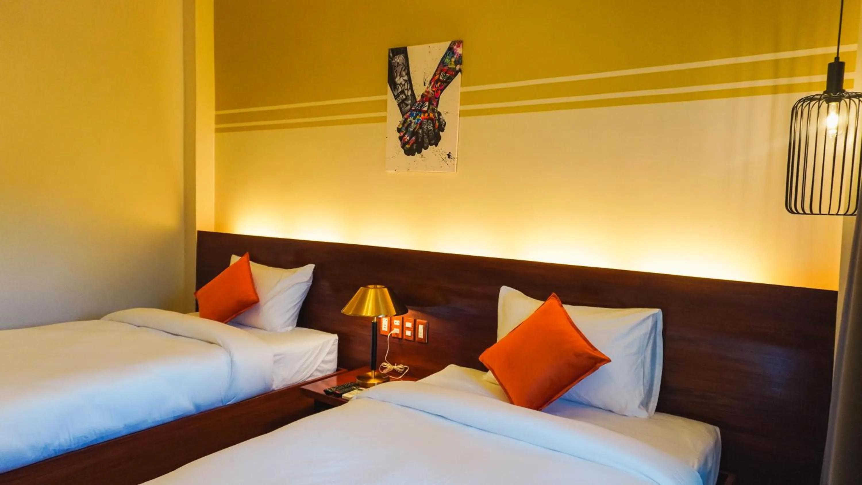 Bed in UNWND Boutique Hotel Camiguin