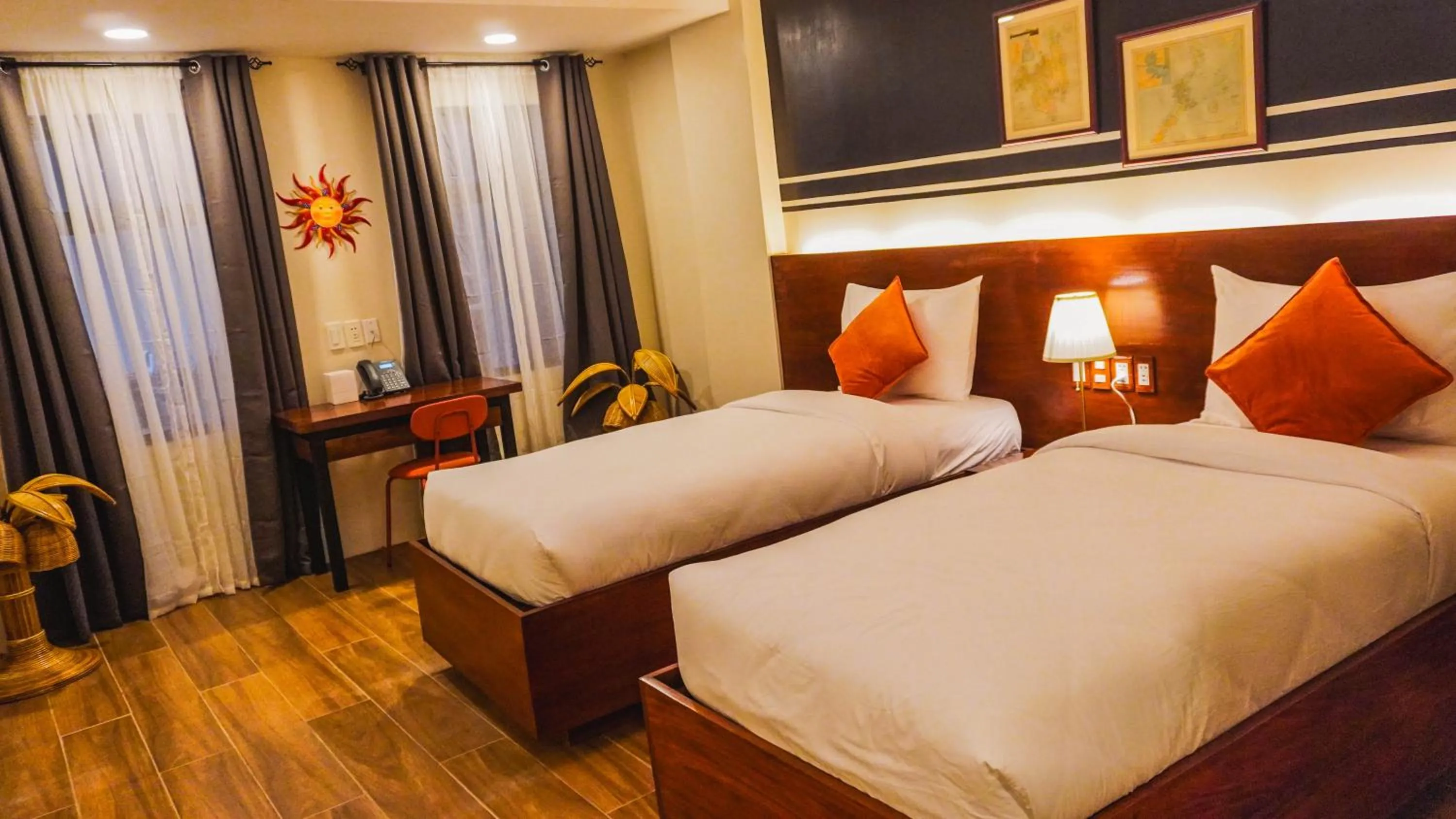 Bed in UNWND Boutique Hotel Camiguin