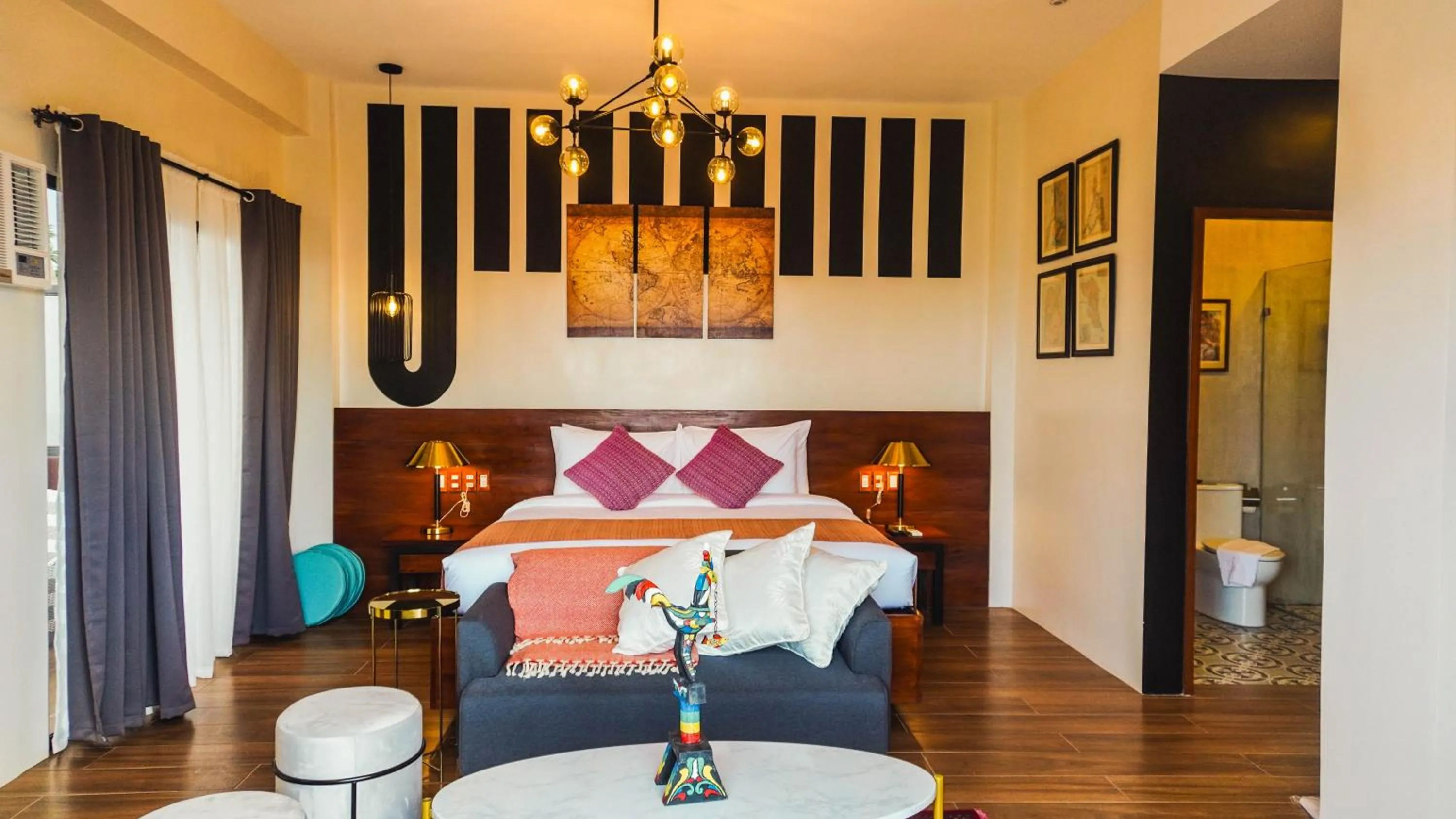 Bed in UNWND Boutique Hotel Camiguin