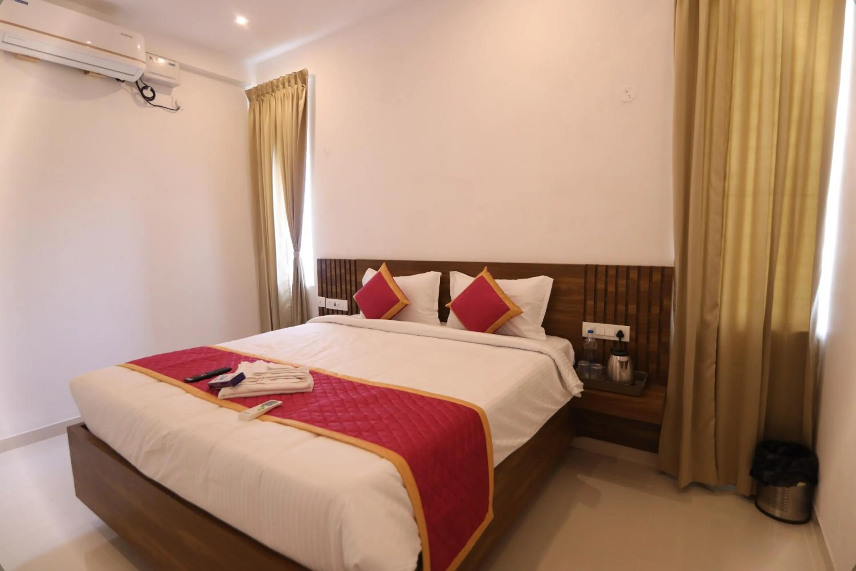 Bed in J Park Auroville Beach