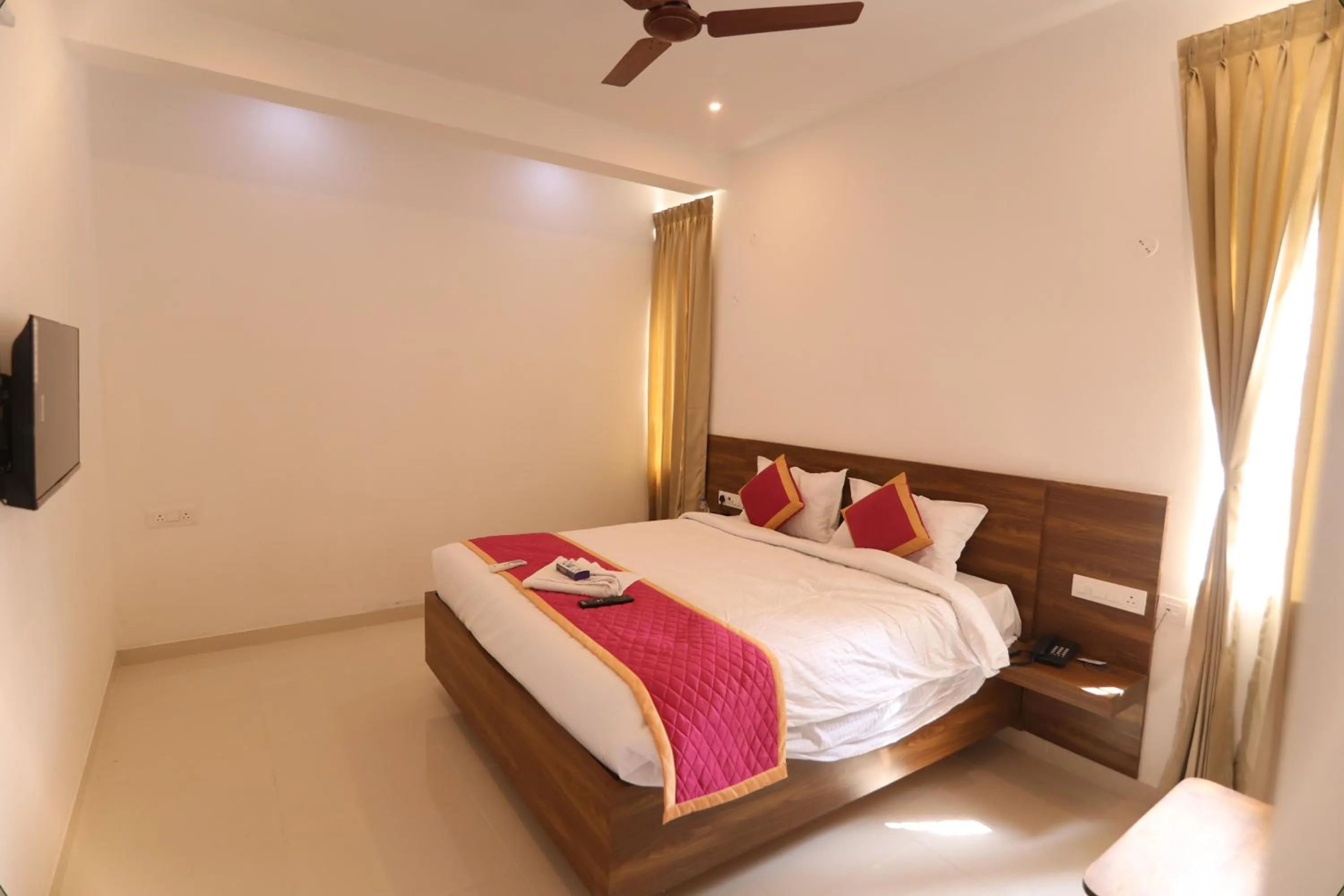 Bed in J Park Auroville Beach