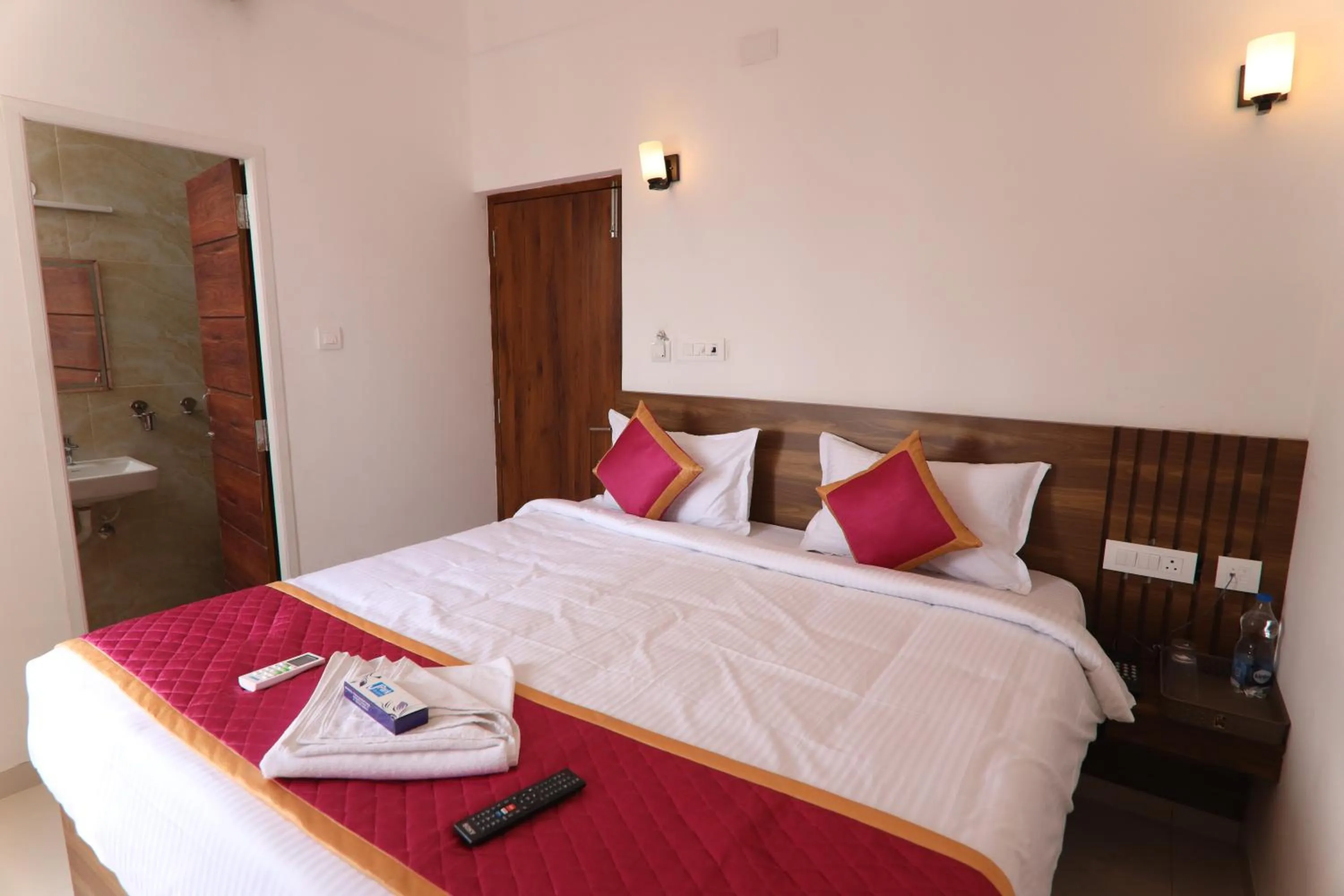 Bed in J Park Auroville Beach