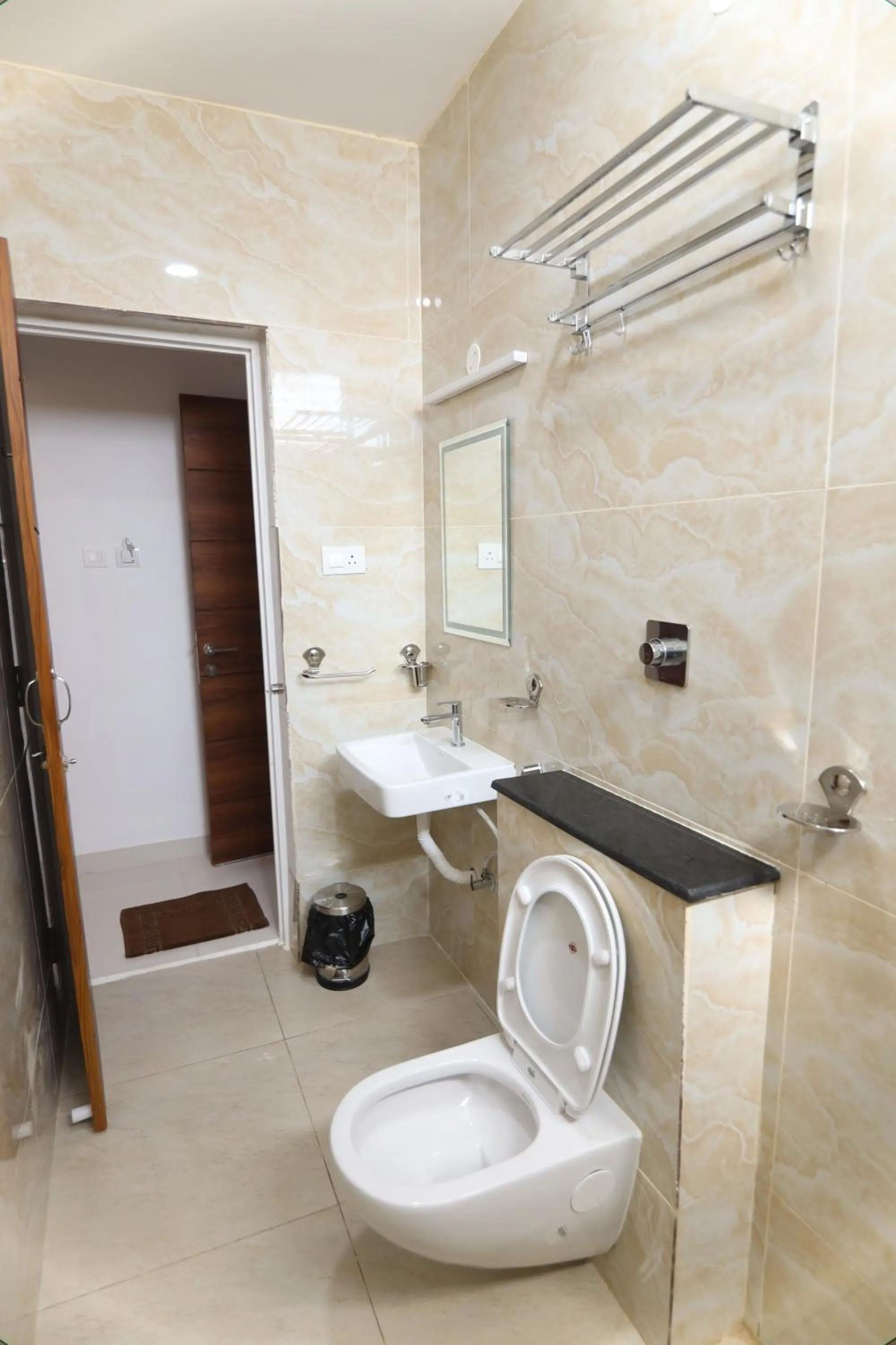 Bathroom in J Park Auroville Beach