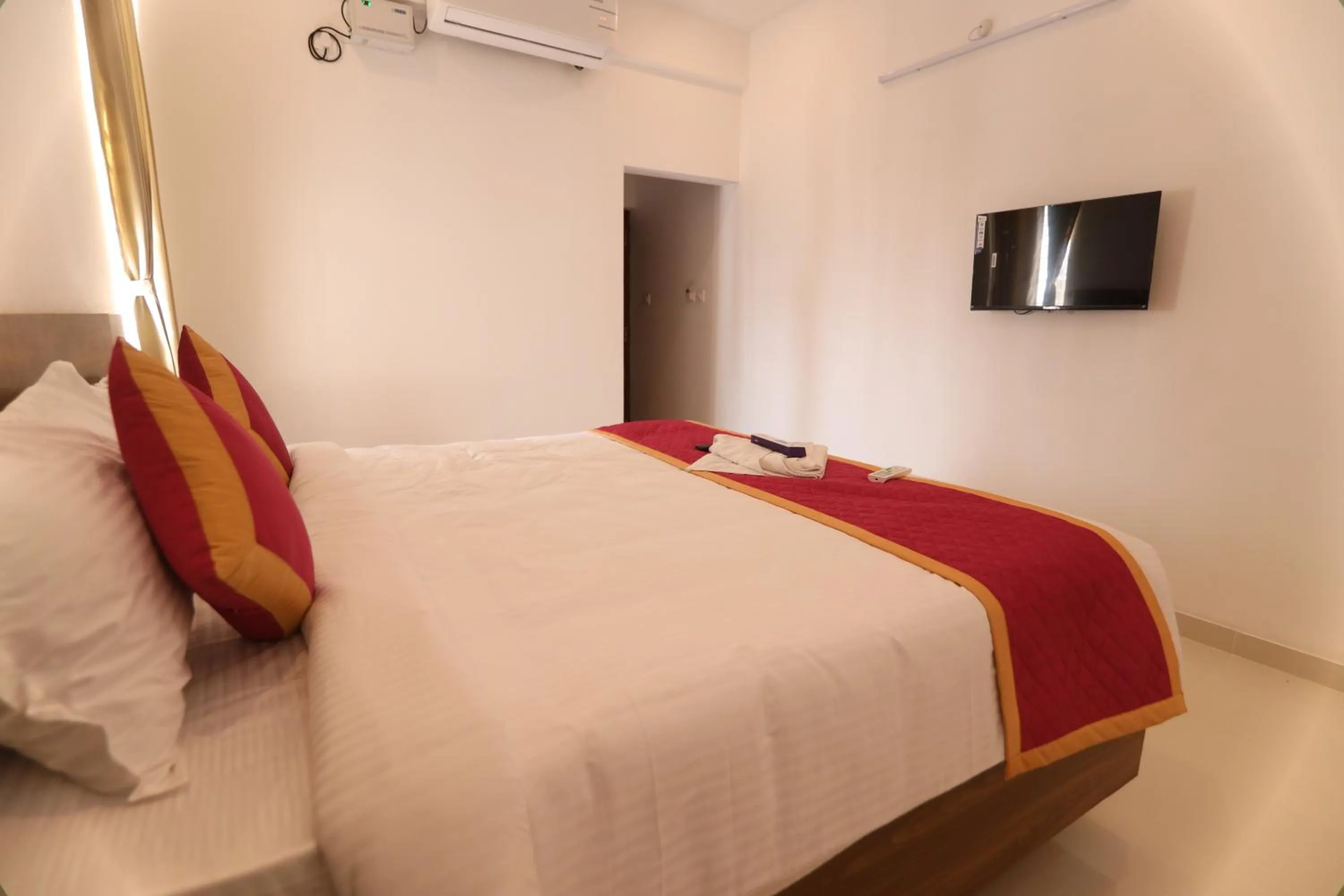 Bed in J Park Auroville Beach