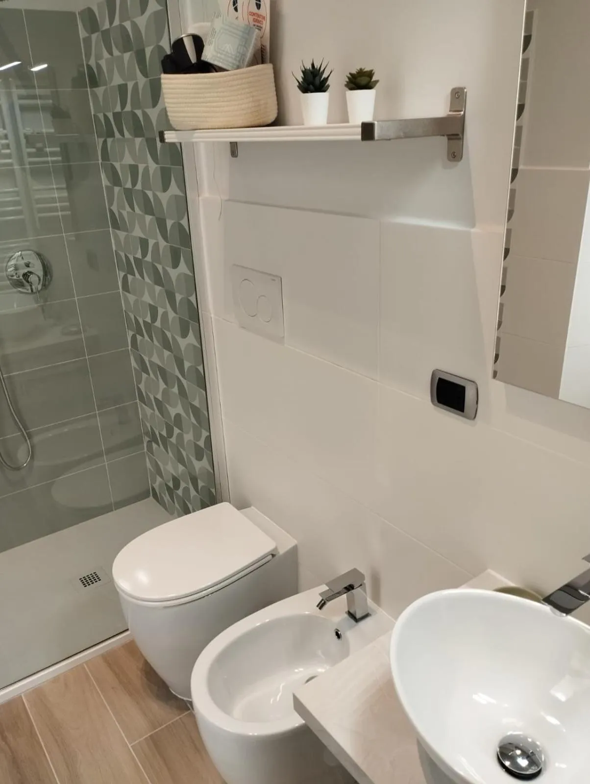 Shower in 111 Guest House