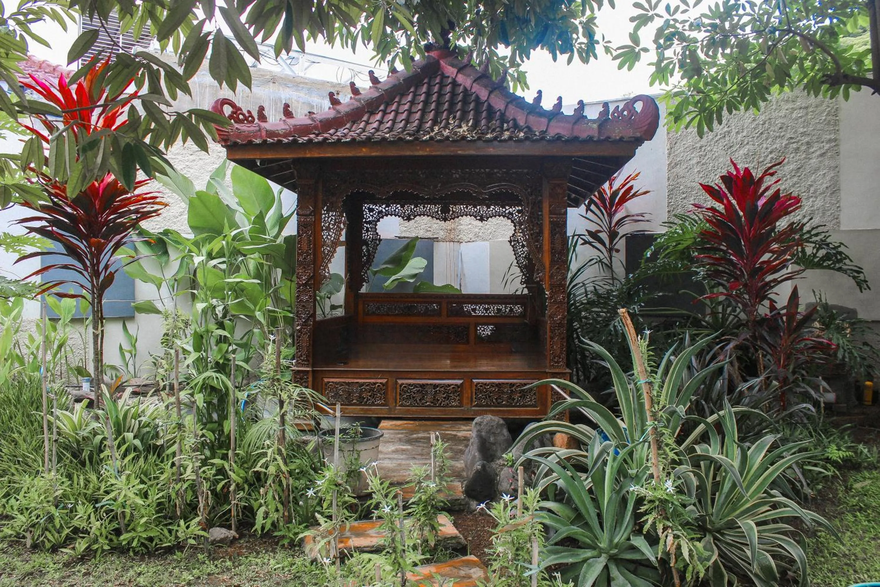 Garden in Omah Ulfah Homestay