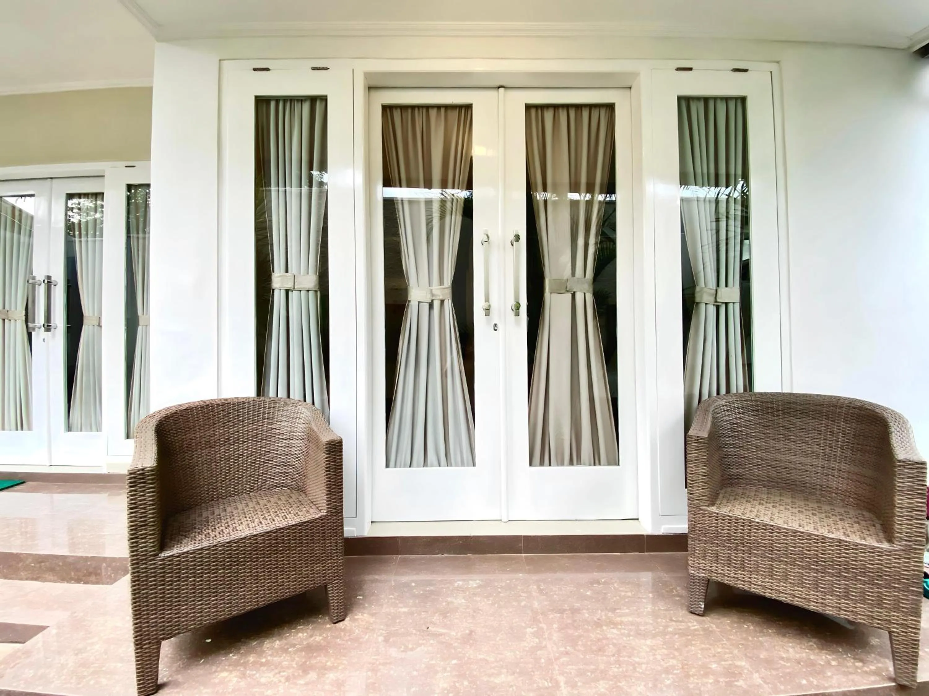 Balcony/Terrace in Omah Ulfah Homestay