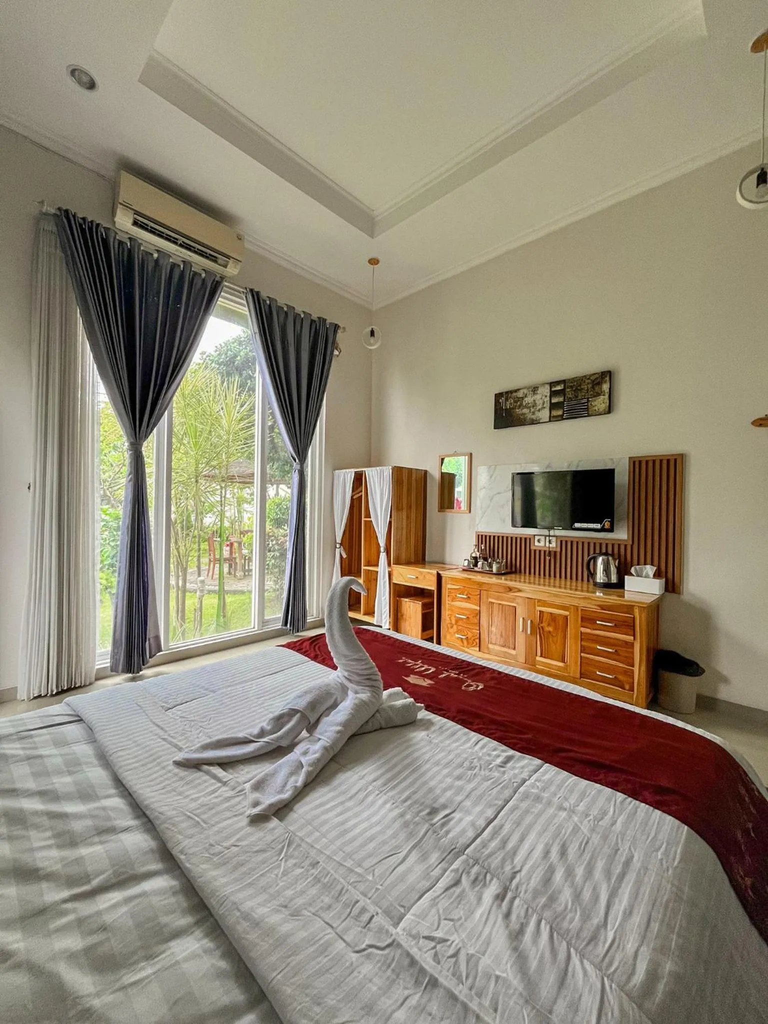 Bed in Omah Ulfah Homestay