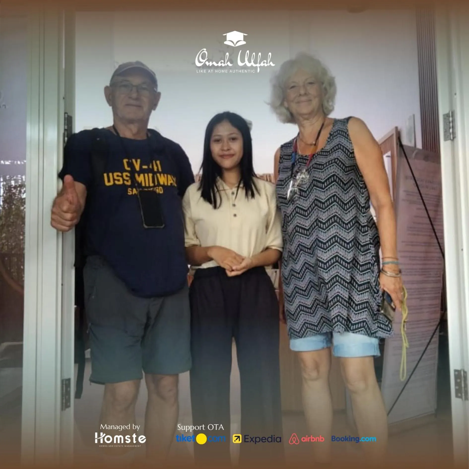Guests in Omah Ulfah Homestay