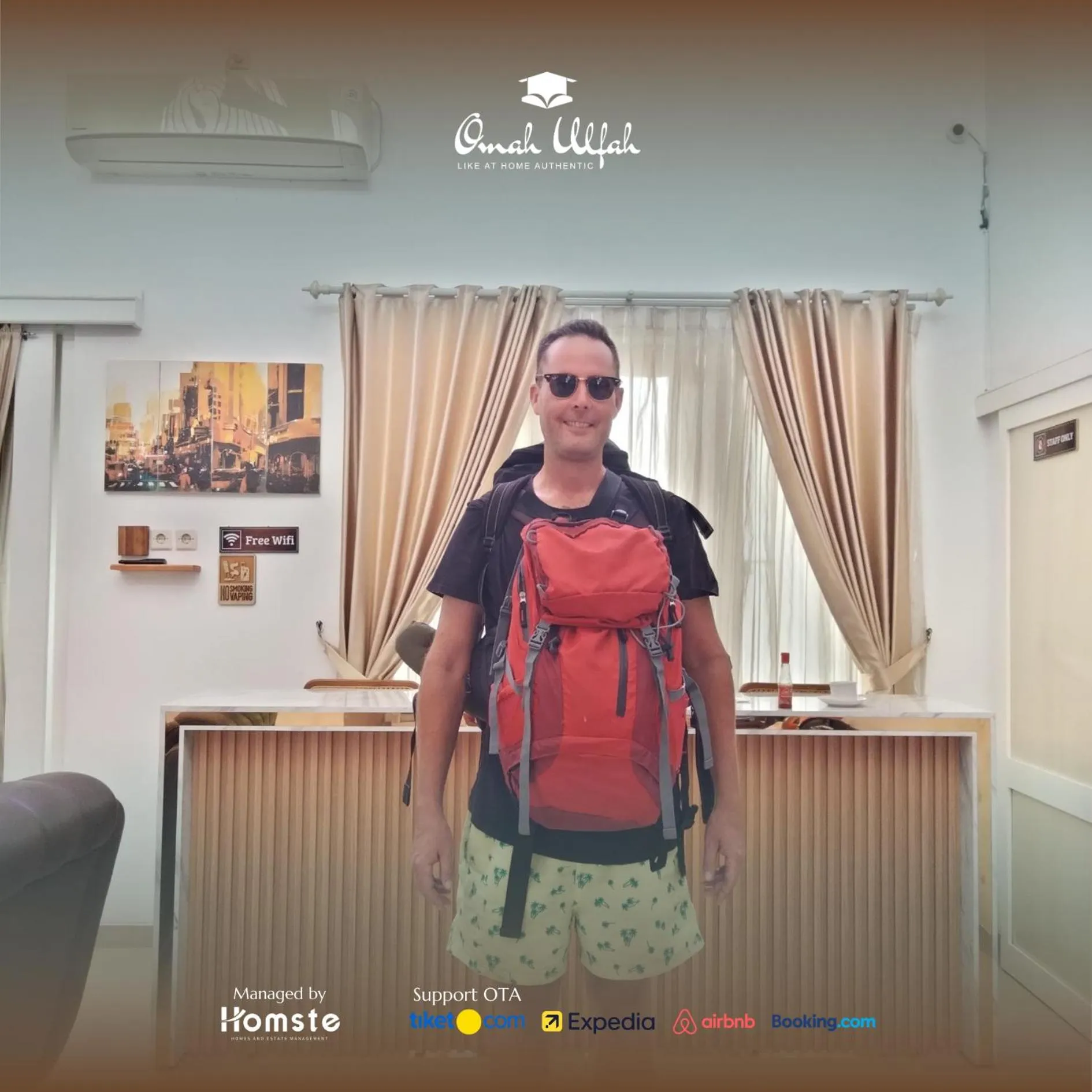 Guests in Omah Ulfah Homestay