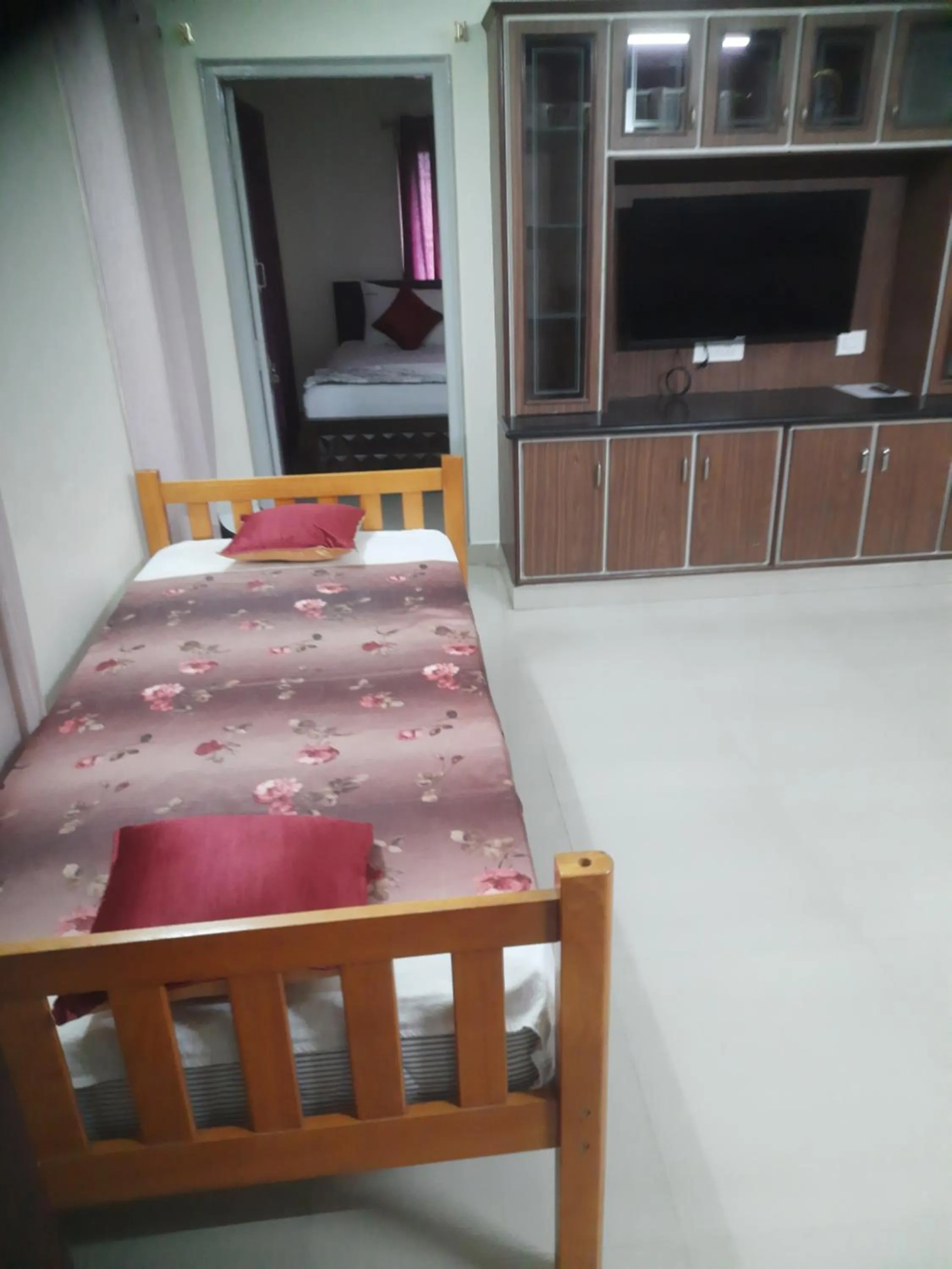 Living room, Bed in ABS Home Stay, 2Bed room AC Flats,Tirupati