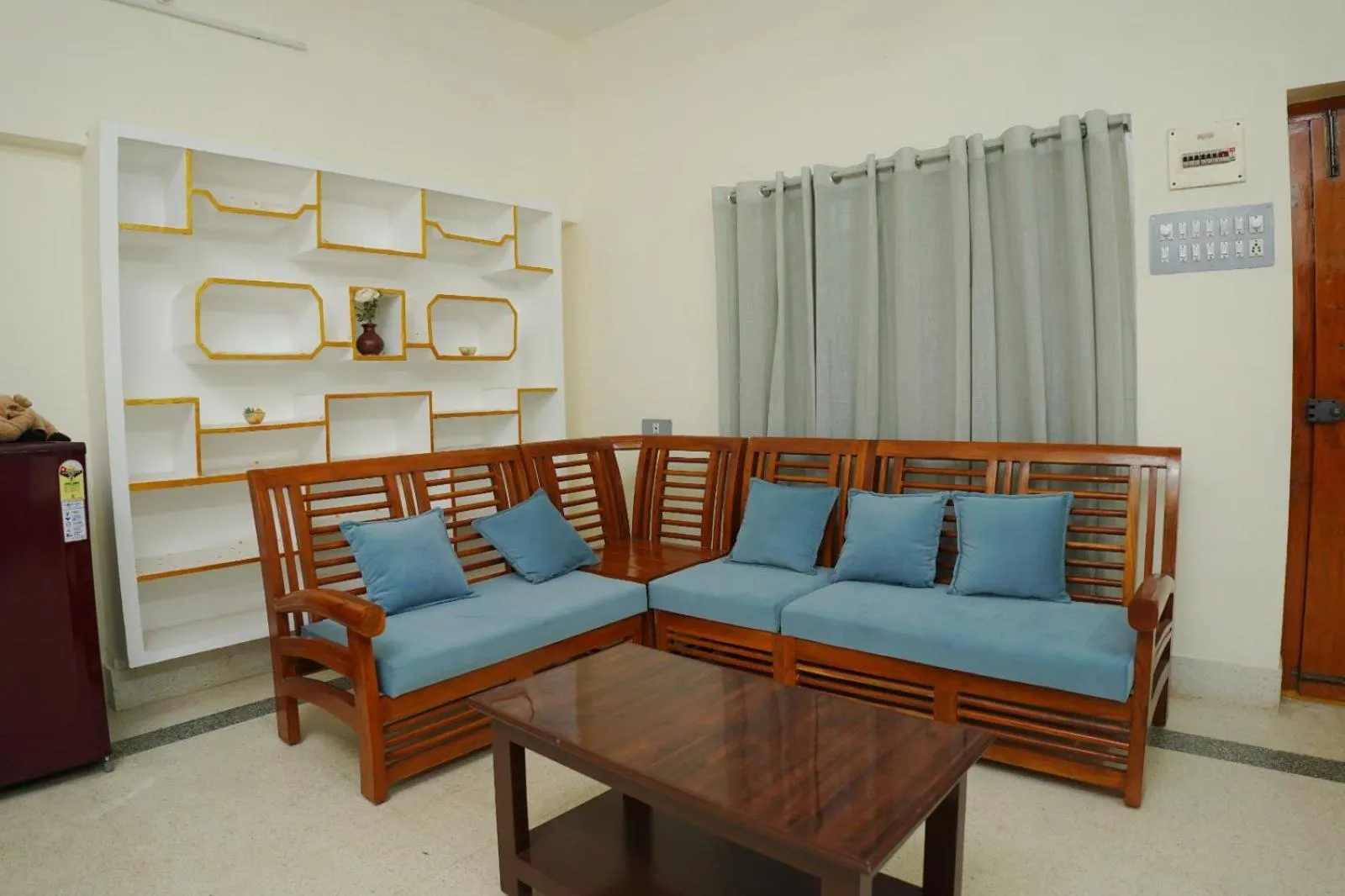 Living room in ABS Home Stay, 2Bed room AC Flats,Tirupati
