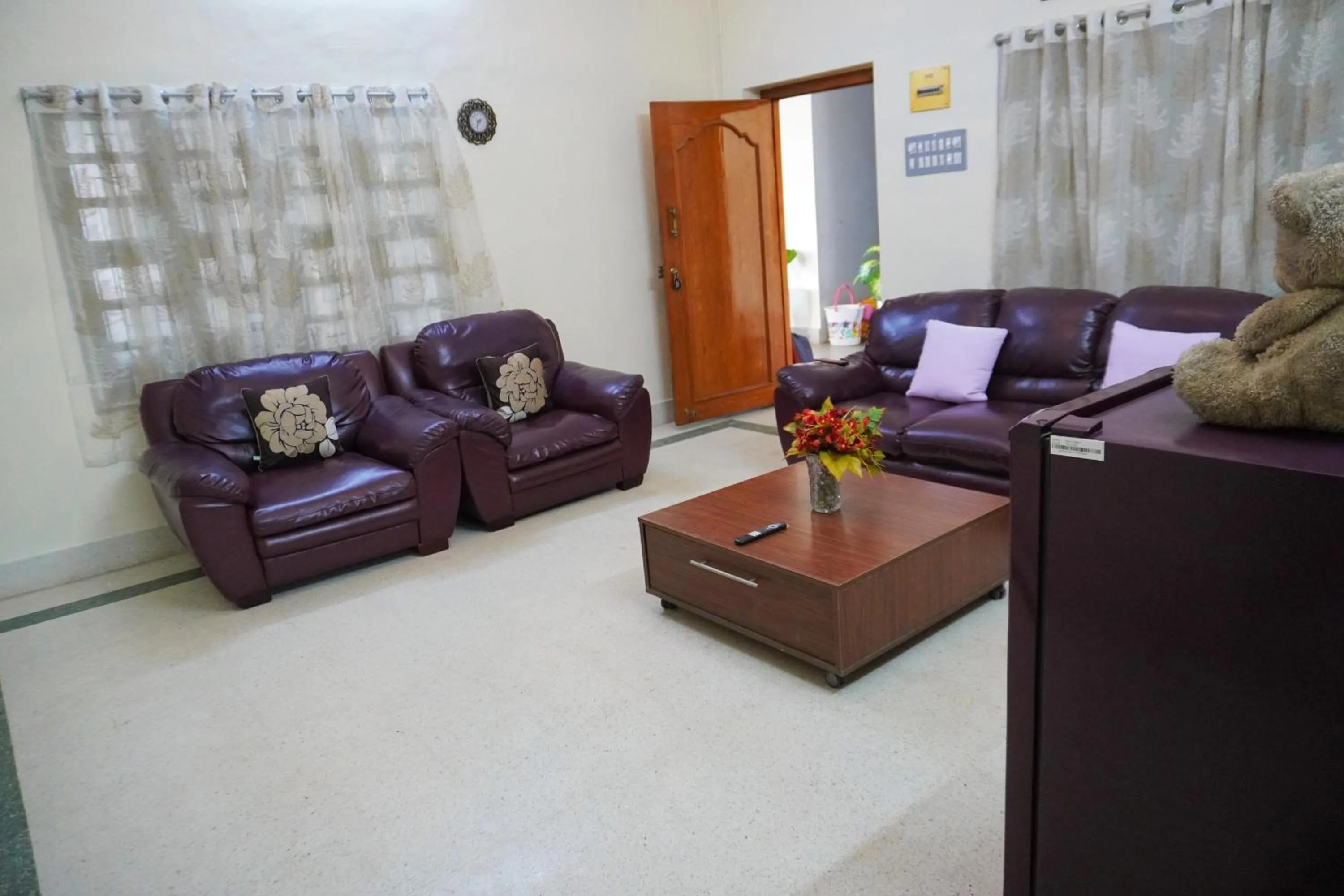 Living room in ABS Home Stay, 2Bed room AC Flats,Tirupati